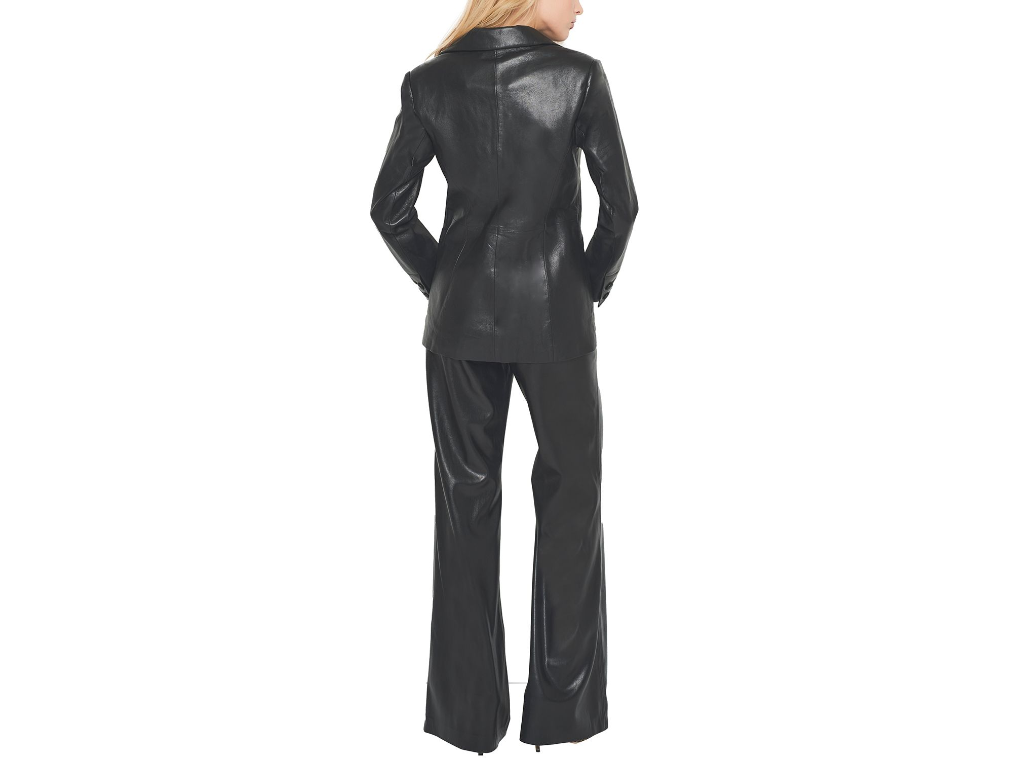 Jordan Boyfriend Recycled Leather Blazer — Image 5