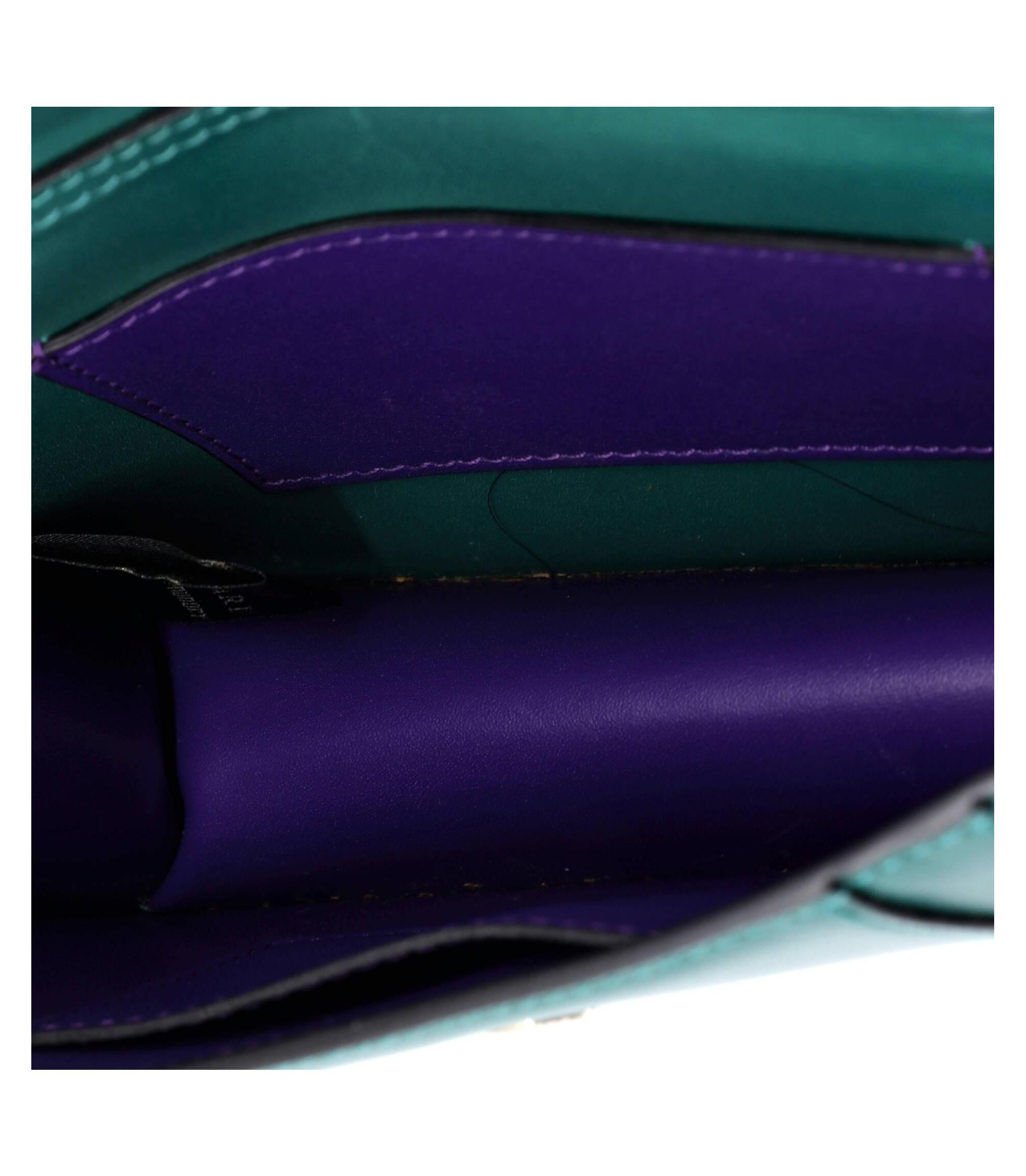 Mini Serpenti Forever Chain Clutch Leather — Image 3