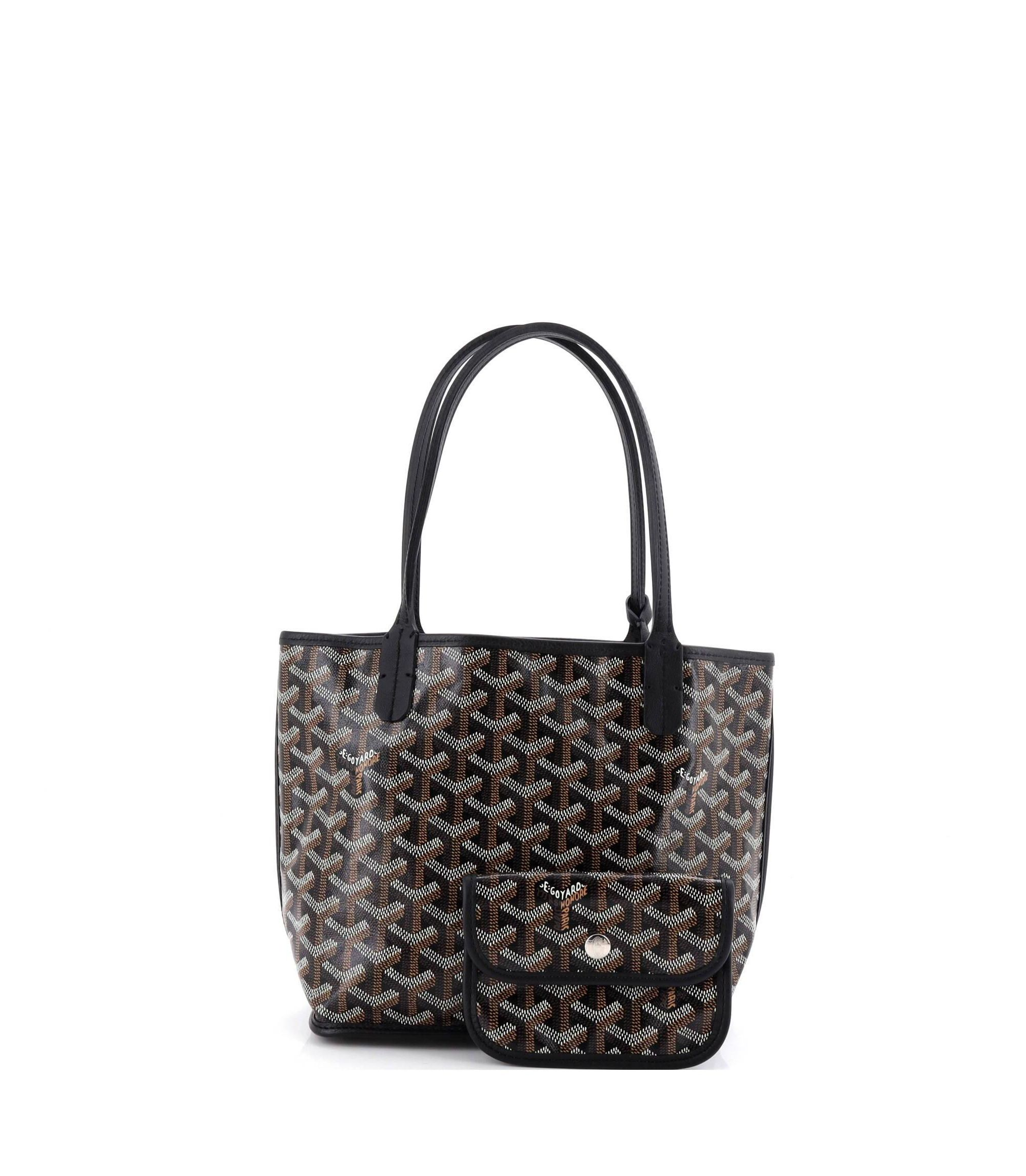 Mini Anjou Reversible Tote Coated Canvas — Image 4