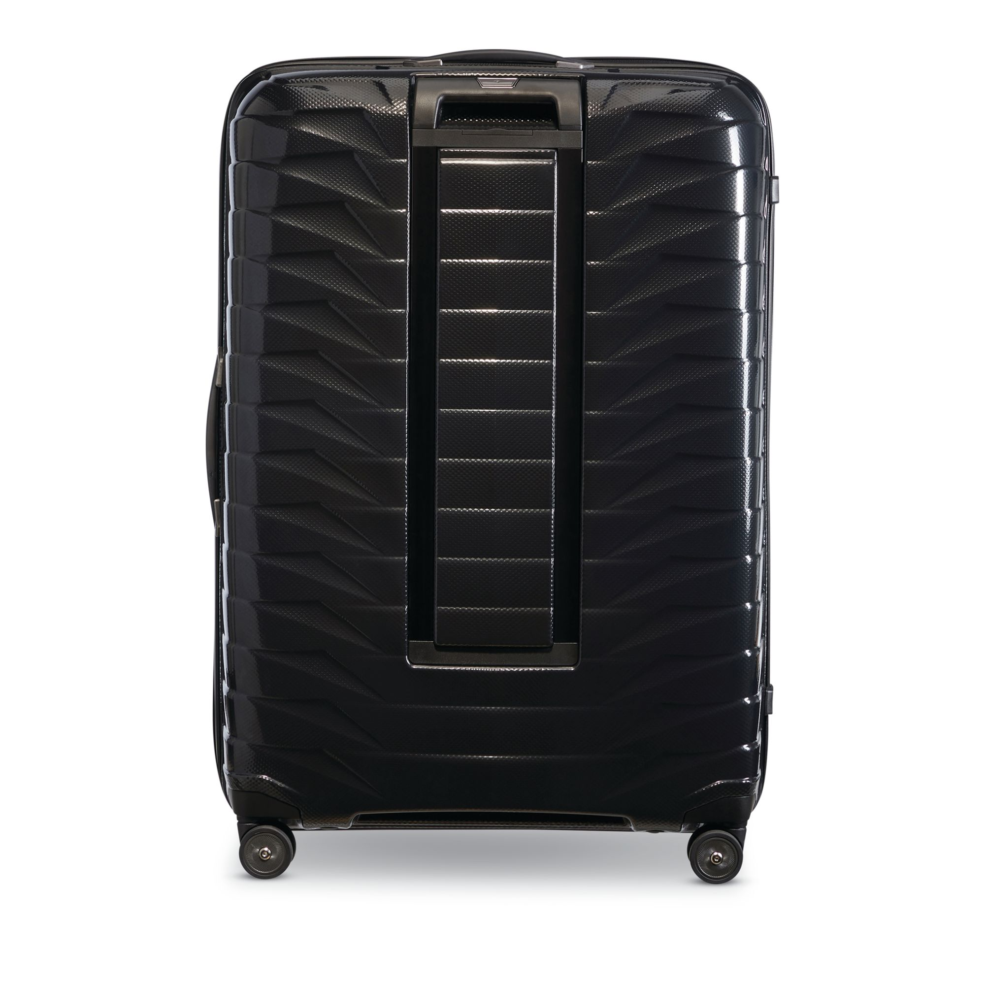 Proxis Extra Large Spinner Checked Suitcase — Image 8