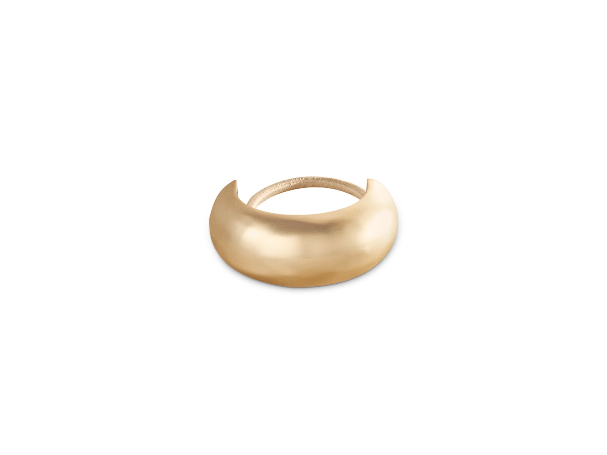 Brilliant Cuff Arched Metal Hair Tie — Image 6