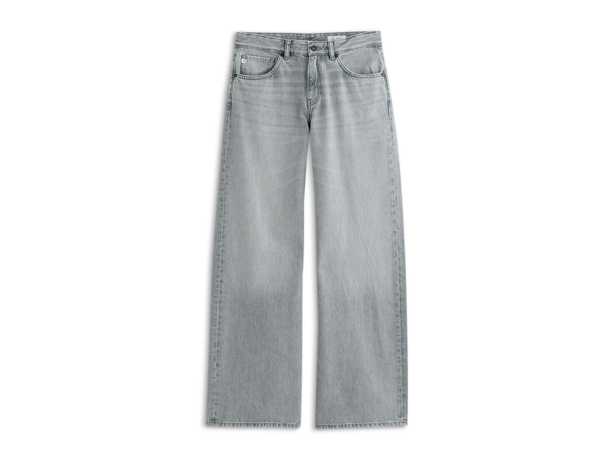 Adria Low Rise Wide Leg Jeans in Al Fresco — Image 5