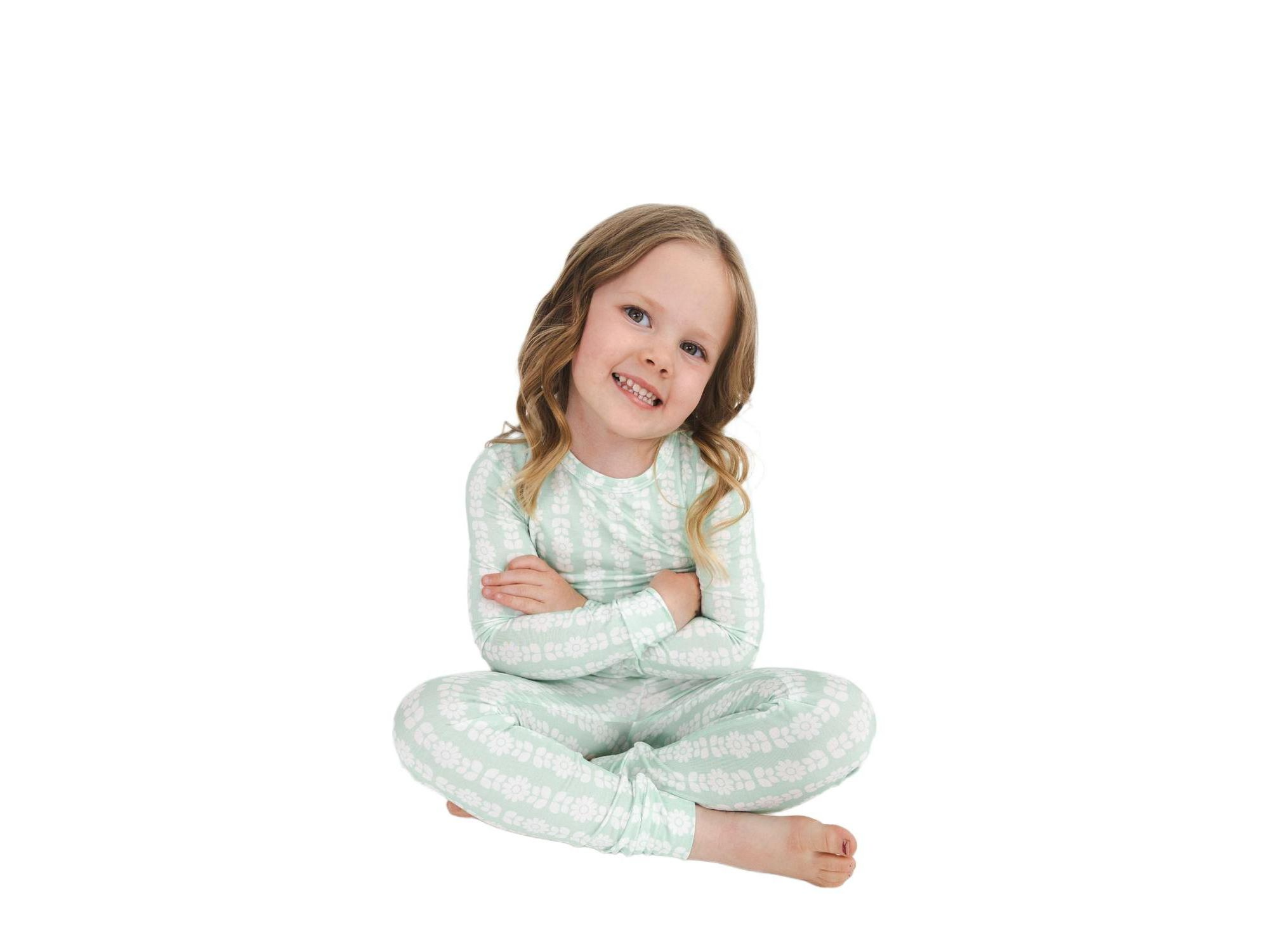 Girls' Mint Meadows Pajama Set - Baby, Little Kid — Image 4