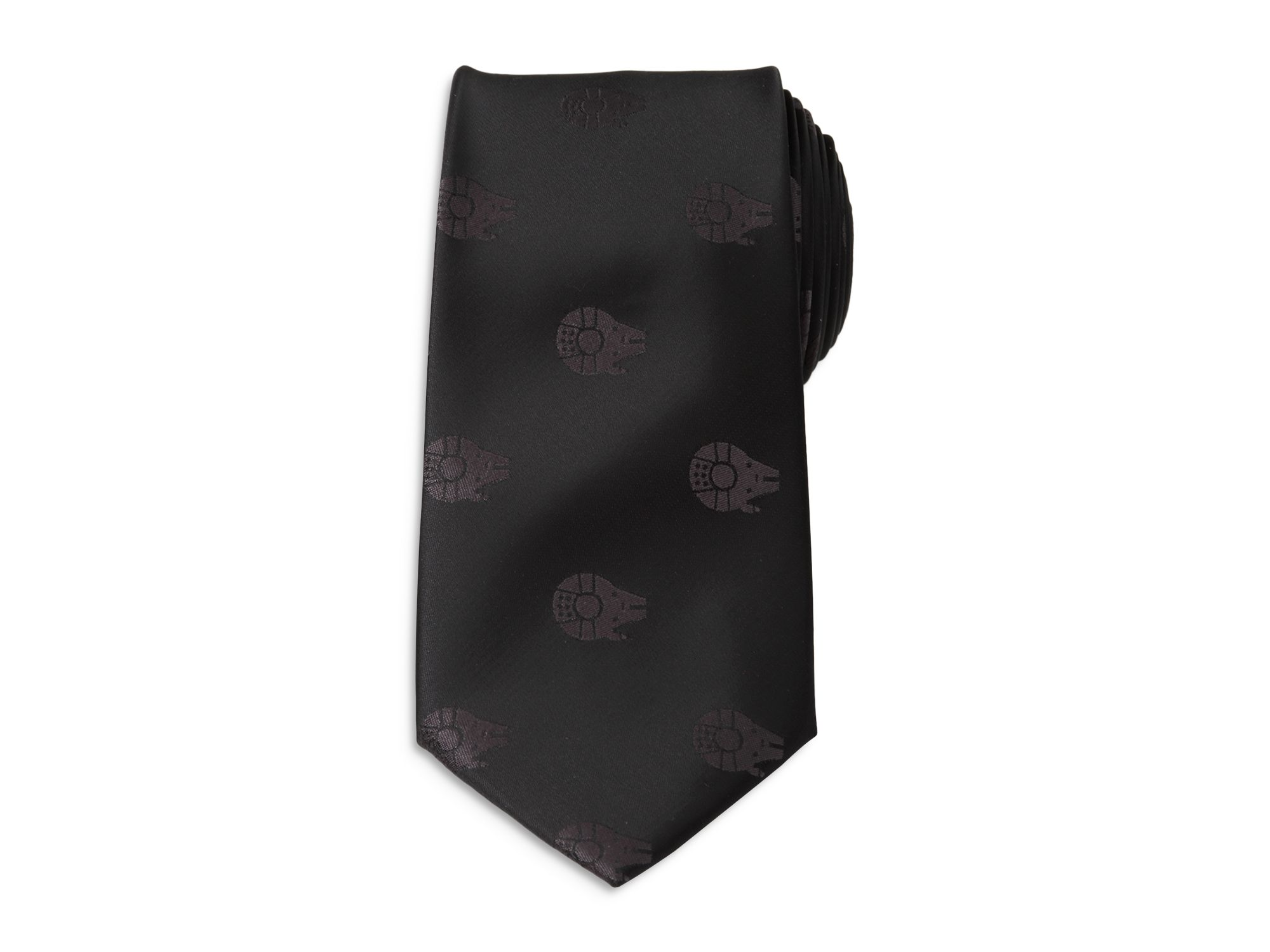 Star Wars Millennium Falcon Black Tonal Tie — Image 5