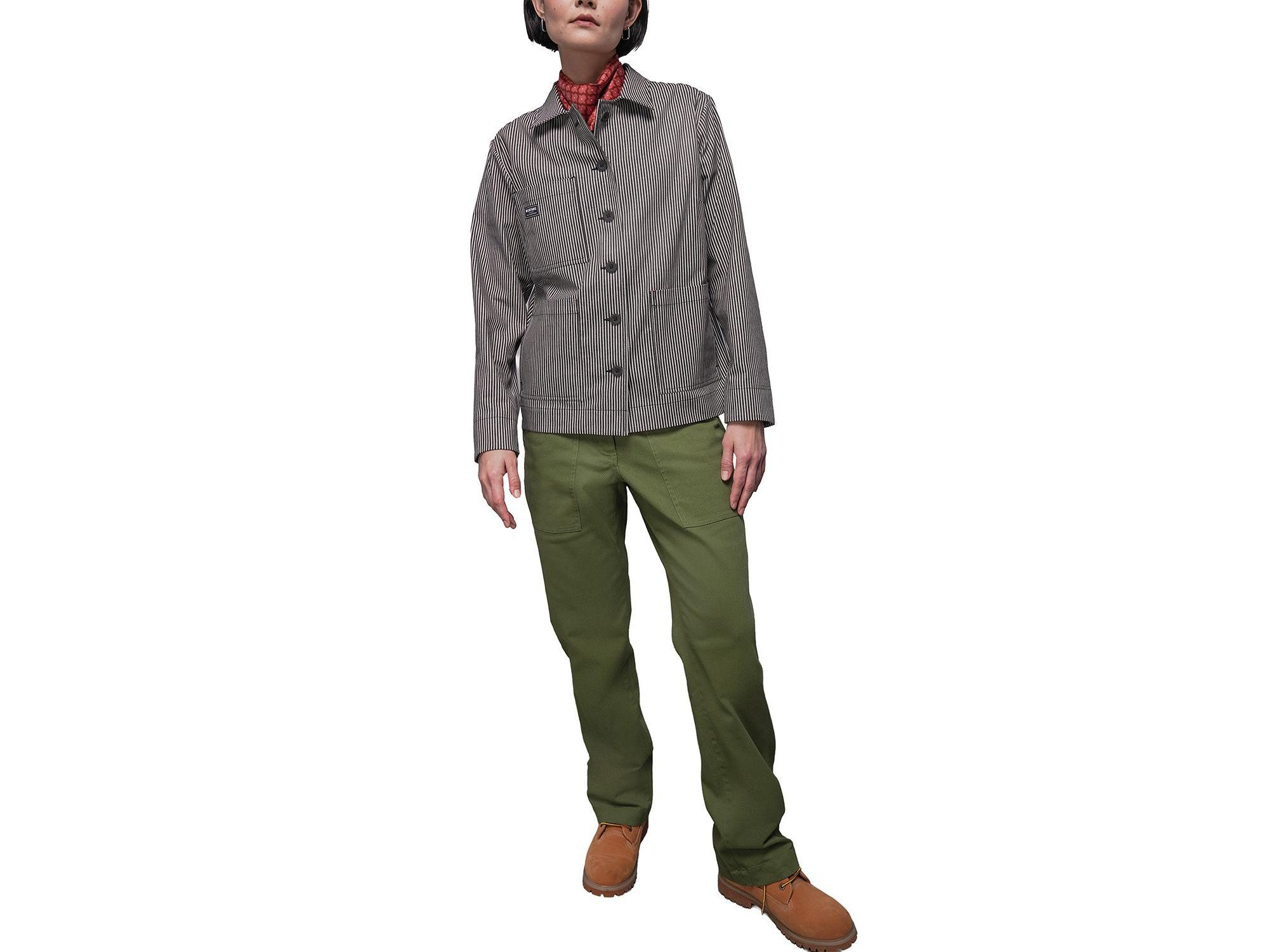 The Essential Railroad Stripe Utility Jacket — Image 7