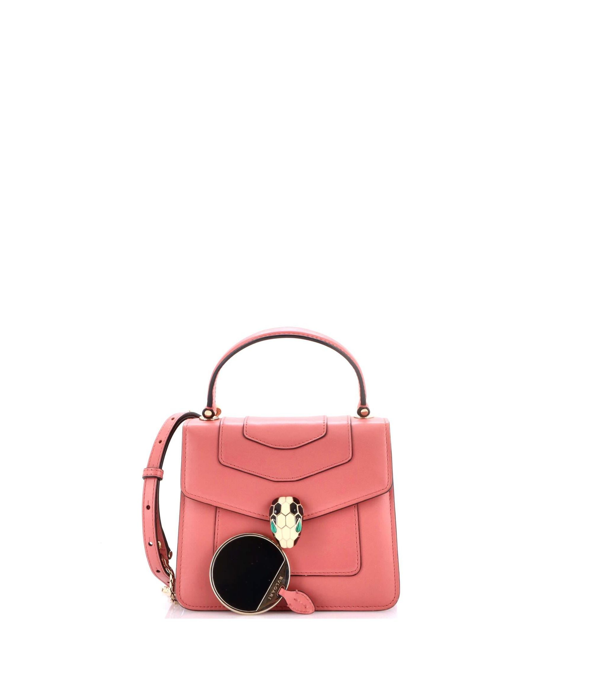 Small Serpenti Forever Top Handle Bag Leather — Image 4