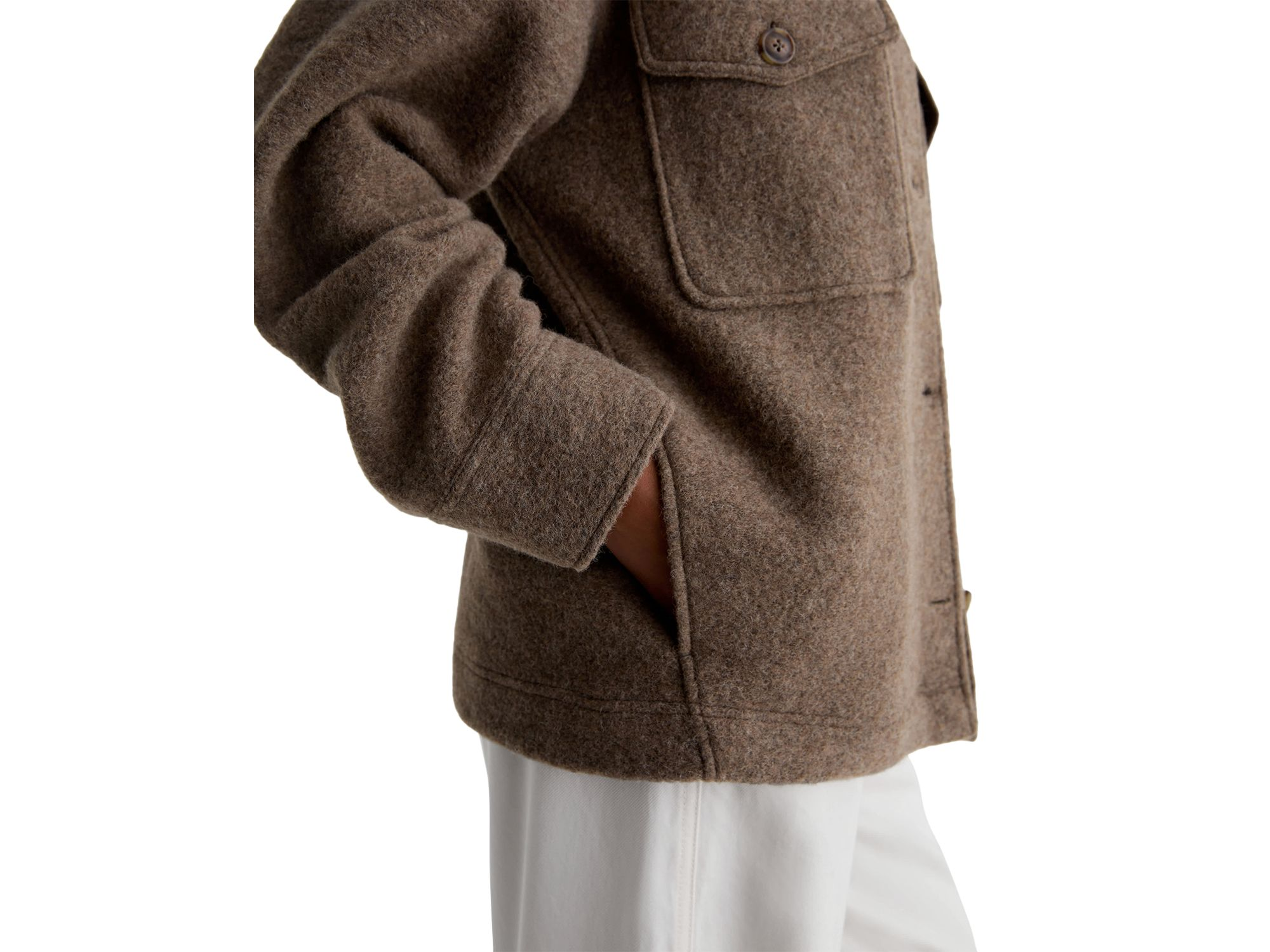 Zola Relaxed Shirt Jacket — Image 3