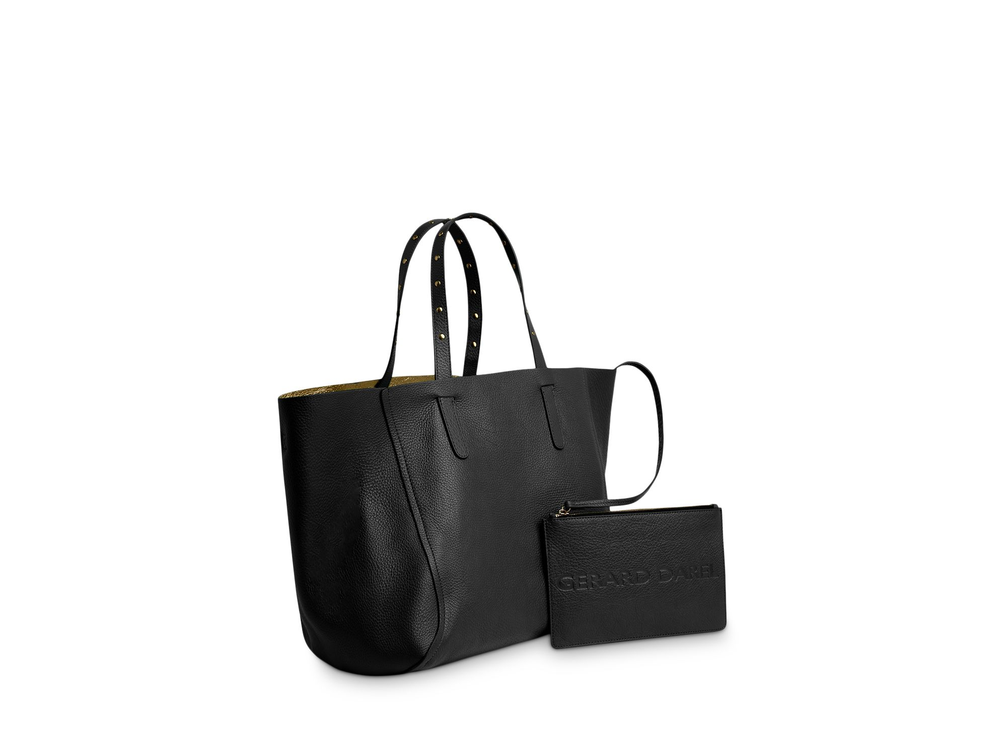 Simple Two Large Leather Tote — Image 4