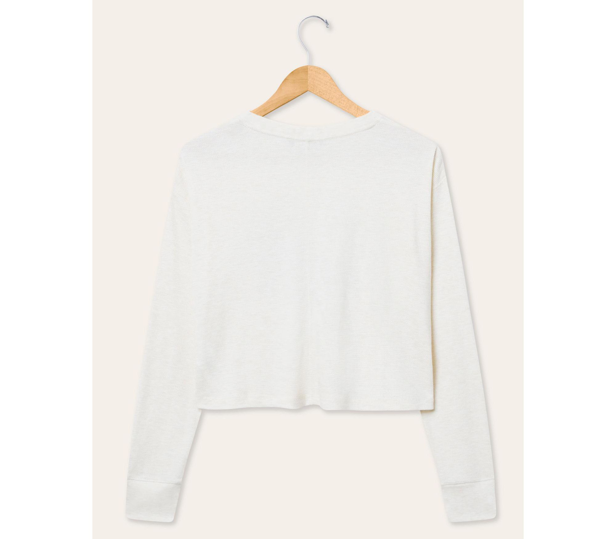 Women's NFL Dallas Cowboys Slant Crop Thermal — Image 3
