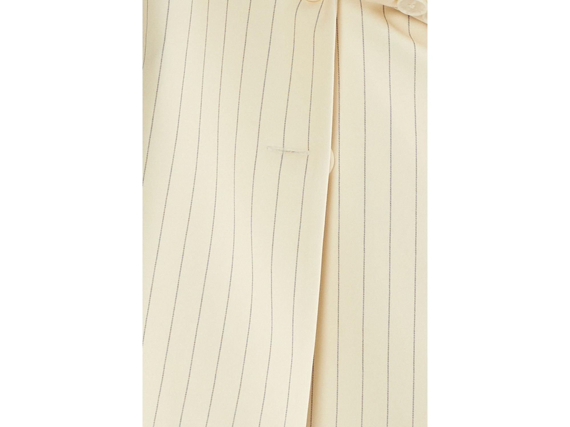 Oversized Pinstripe Tailored Blazer — Image 3