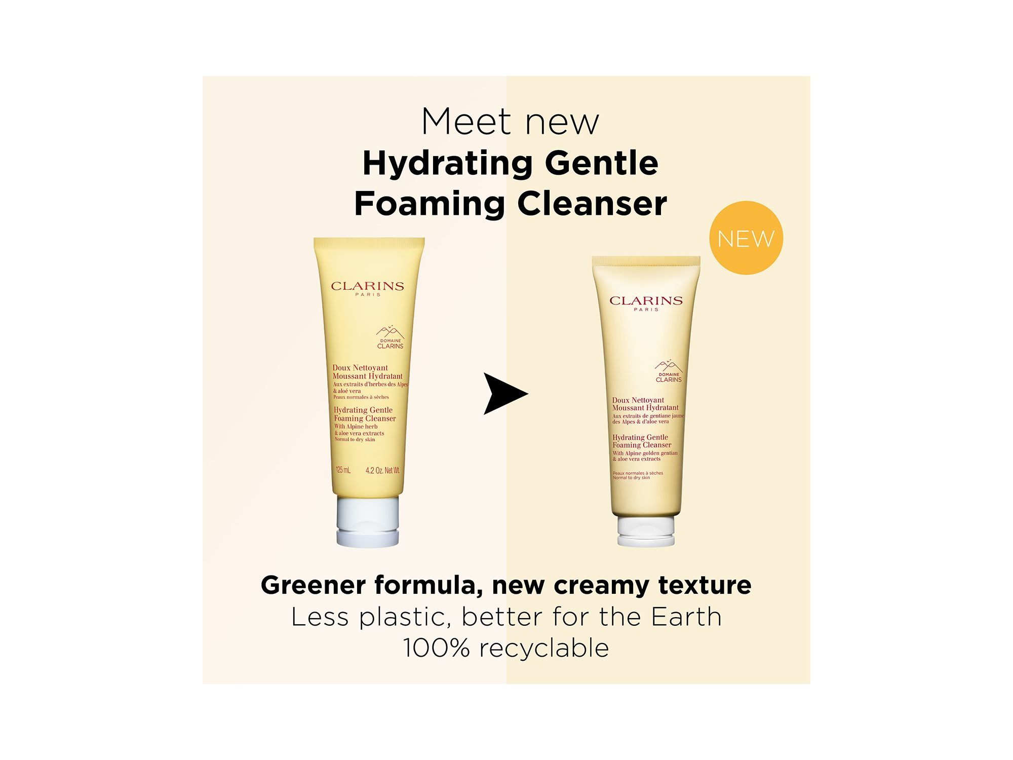 Hydrating Gentle Foaming Face Cleanser with Aloe Vera 4.2 oz. — Image 10