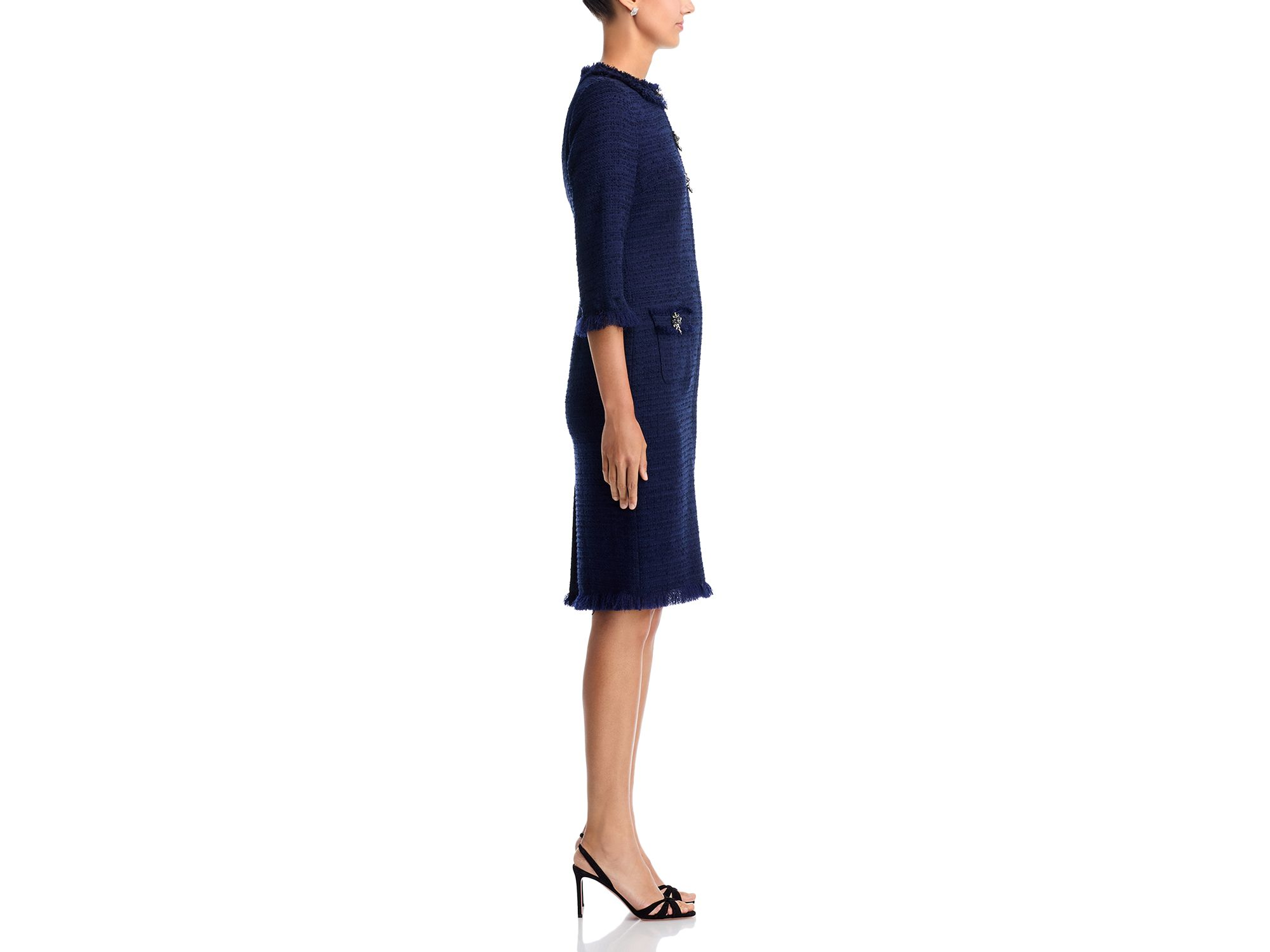 Tweed Sheath Dress — Image 5