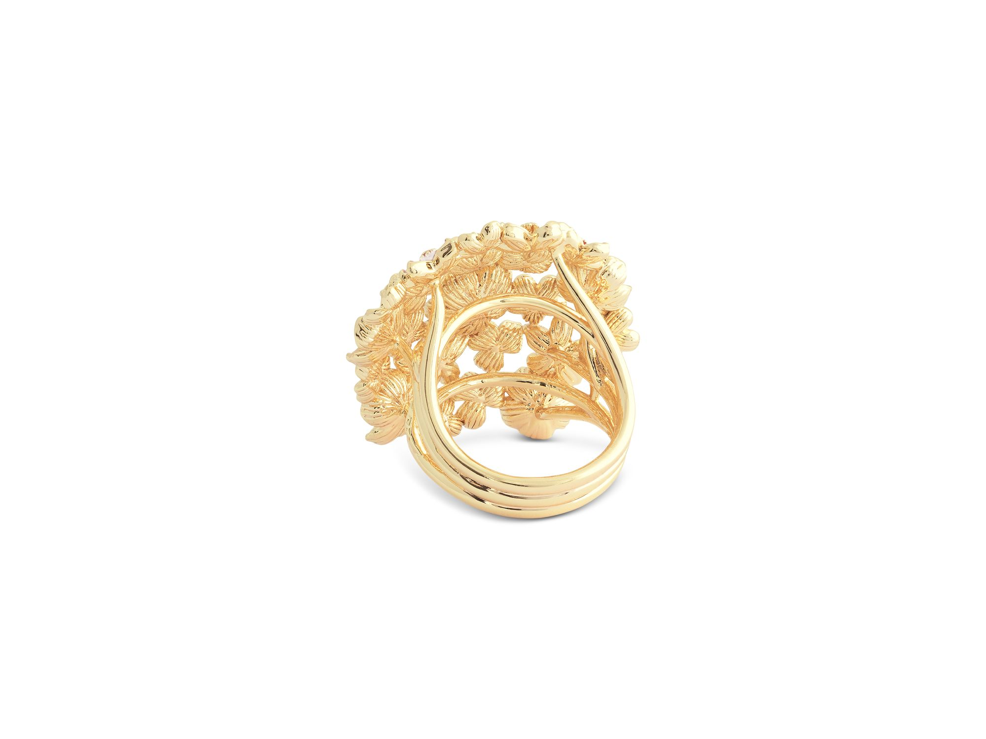 Bloom Gathered Cocktail Ring in 18K Gold Plated - Exclusive — Image 4