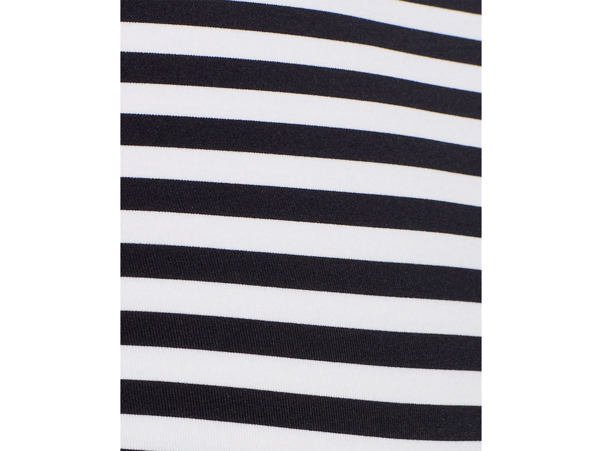 Striped High Waist Bikini Bottom - Exclusive — Image 4