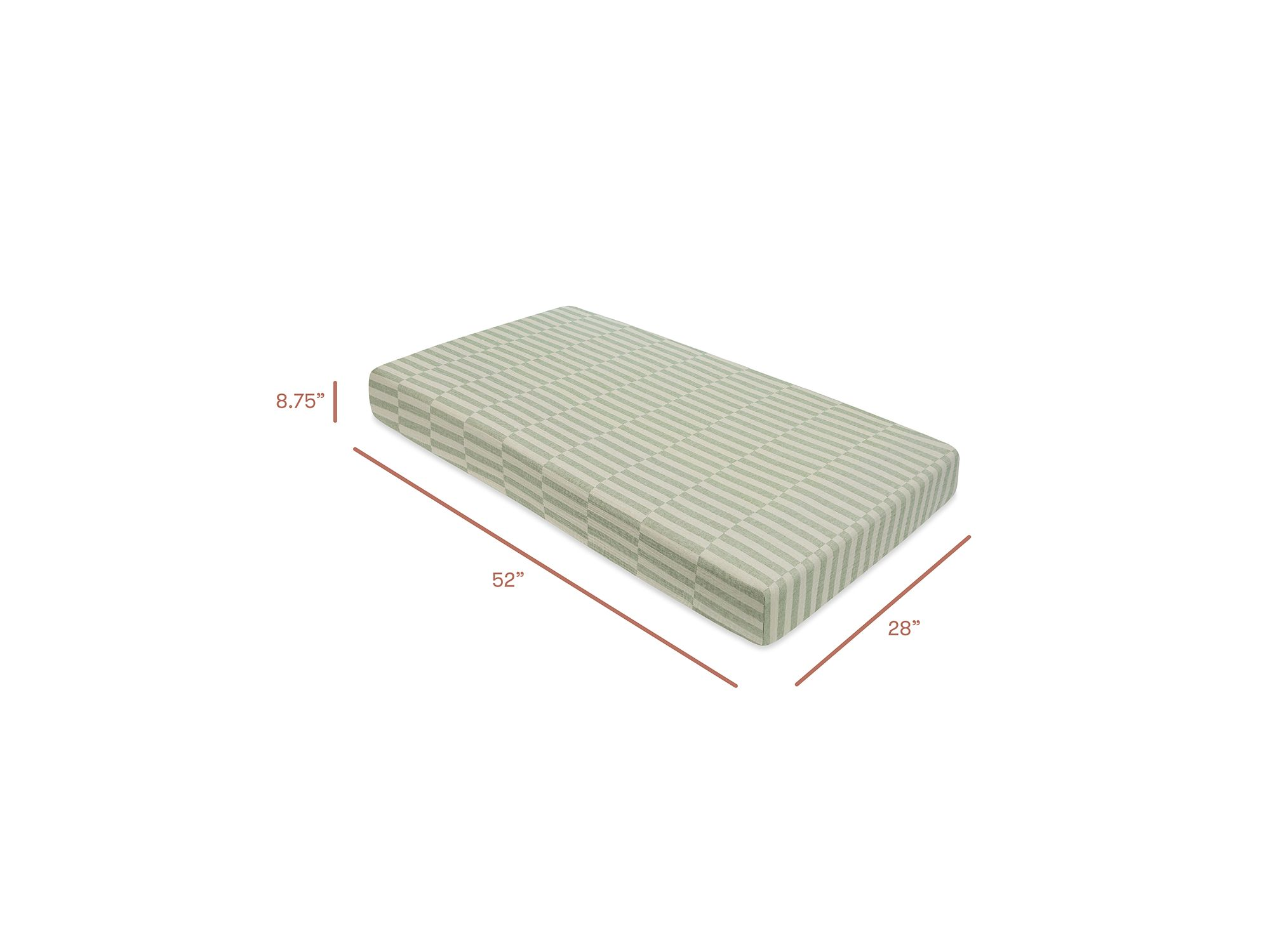 Crib Sheet in Muslin Cotton — Image 8