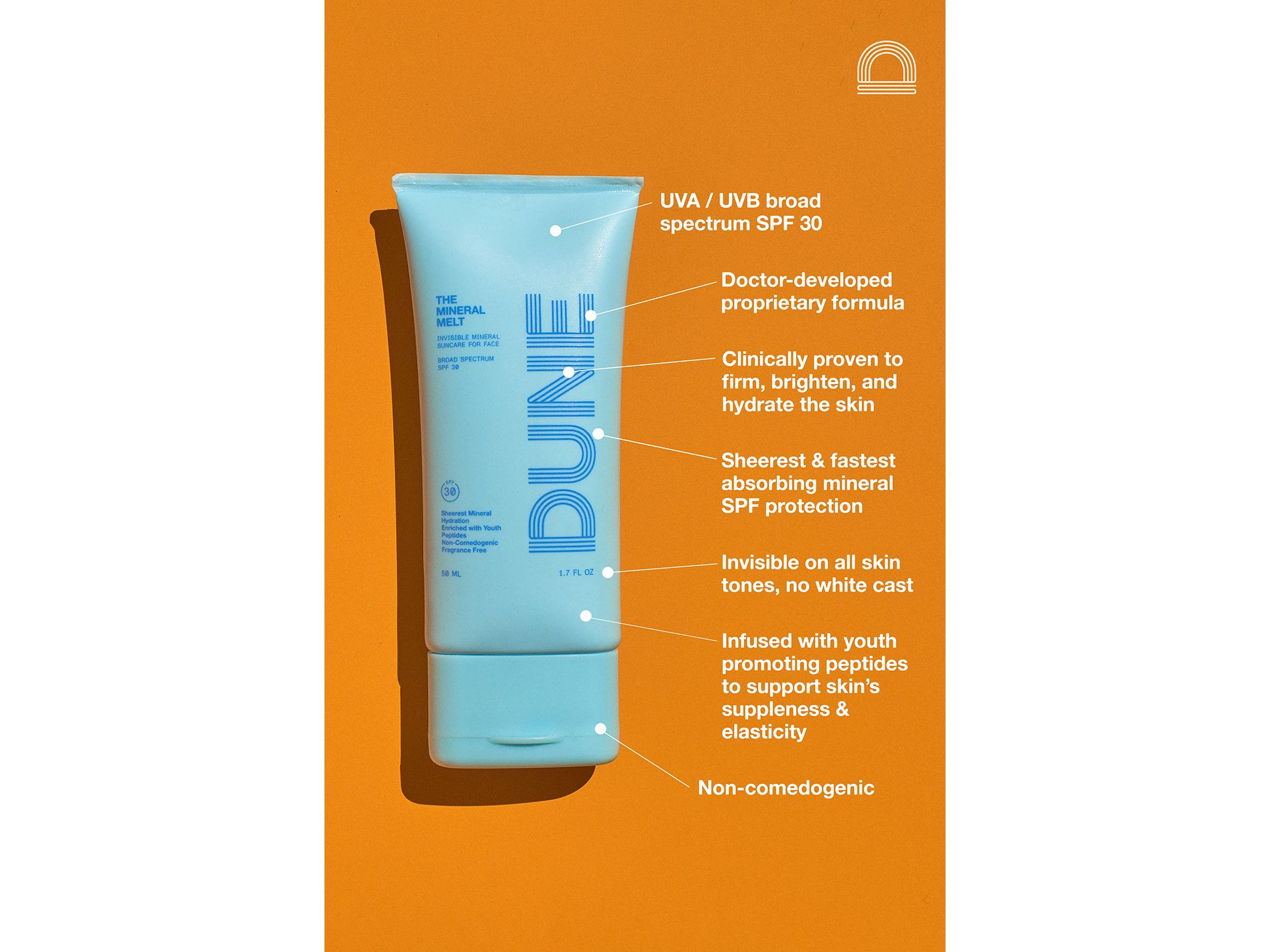 The Mineral Melt Invisible Mineral Face Sunscreen SPF 30 1.7 oz. — Image 6