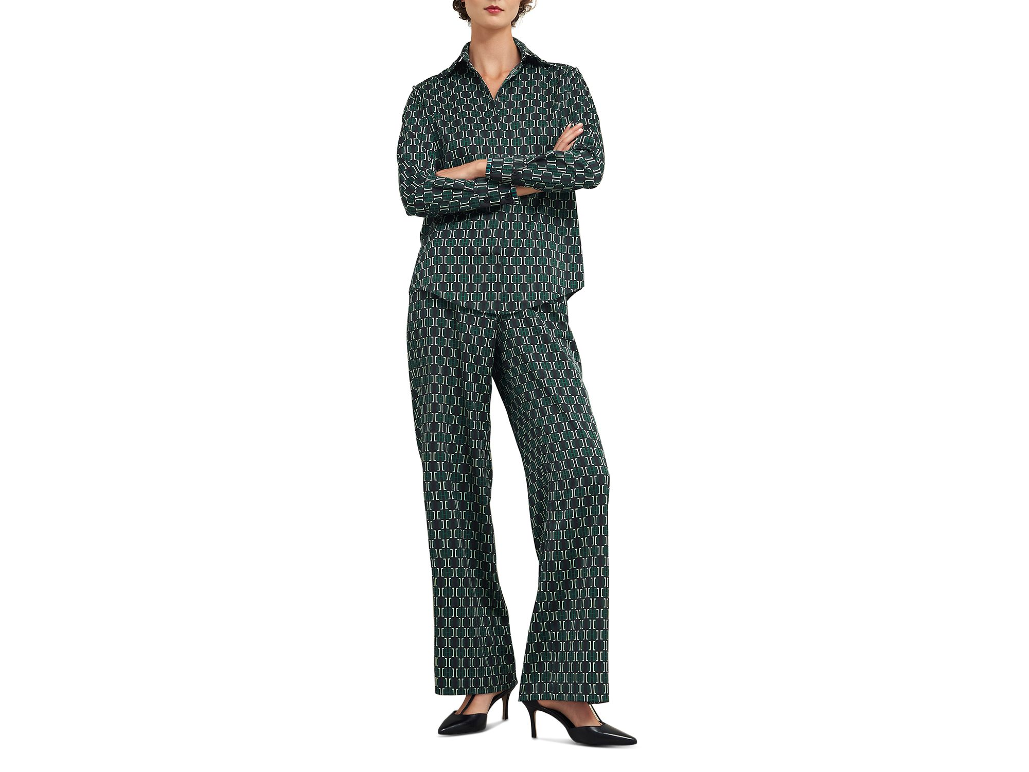 Finwell Satin Blouse — Image 5