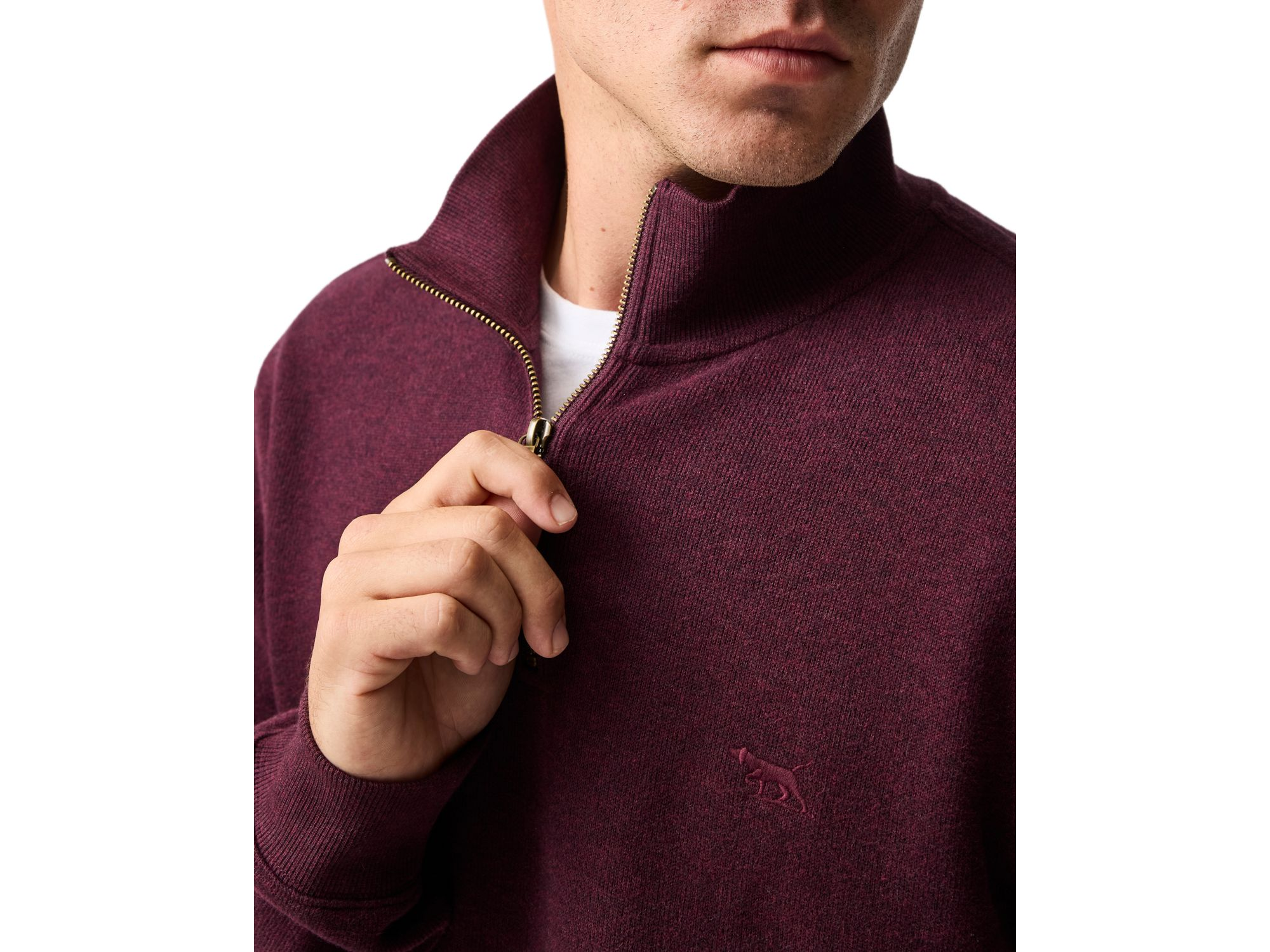 Alton Ave Quarter Zip Sweater — Image 3