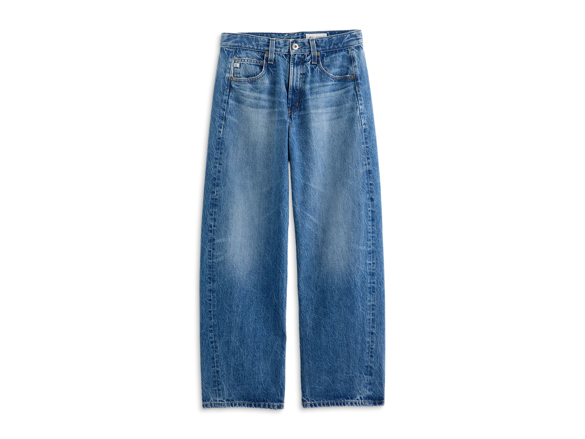 Hattie High Rise Barrel Leg Jeans in Candid — Image 4