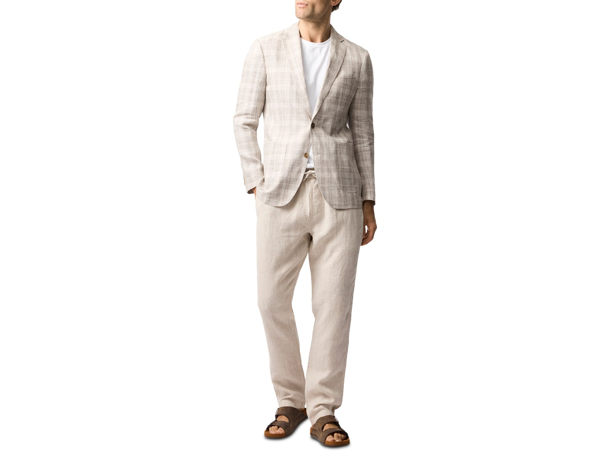 Waverly Park Linen Sports Fit Jacket — Image 6