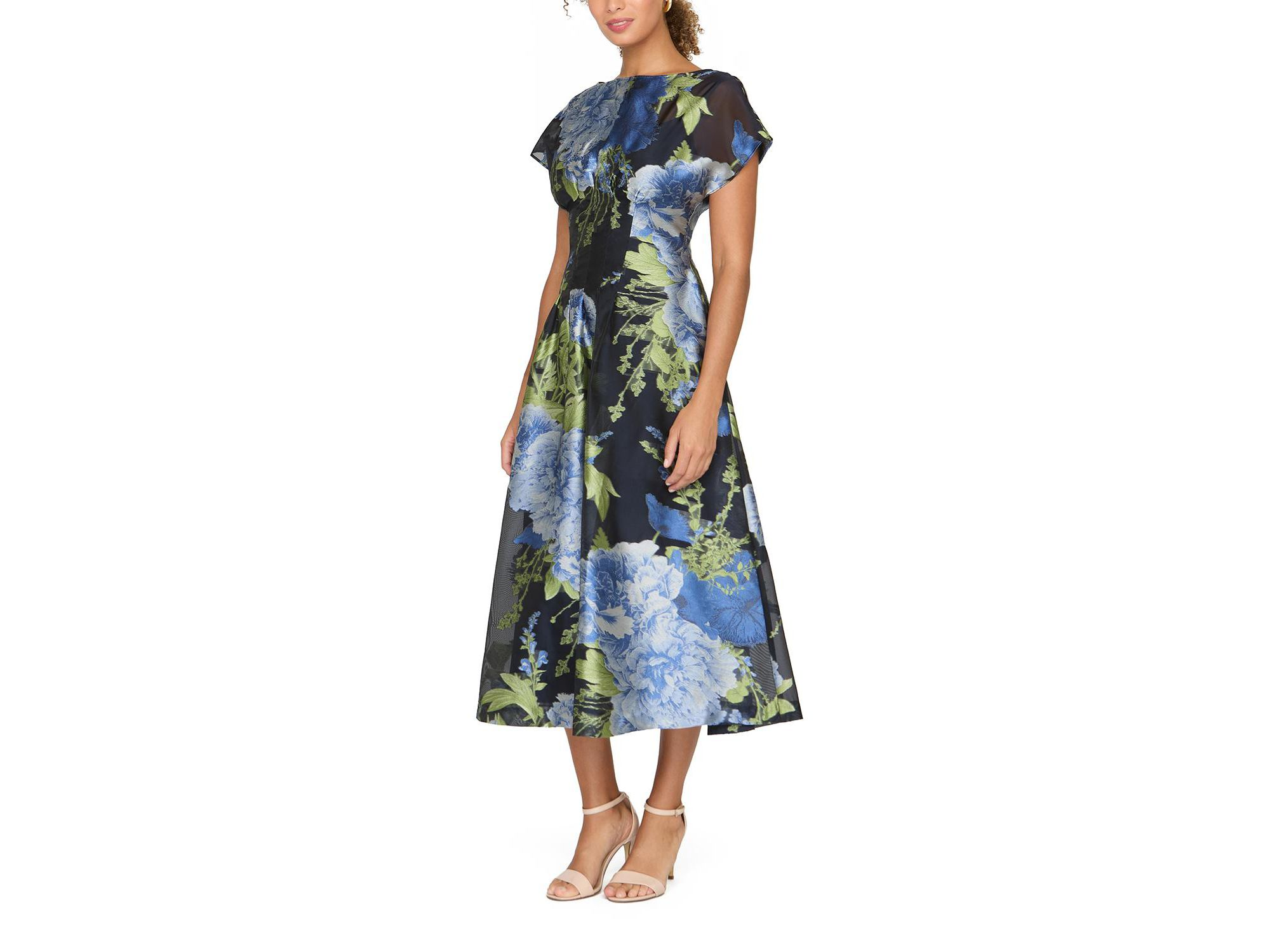 Florene Tea Length Dress — Image 3