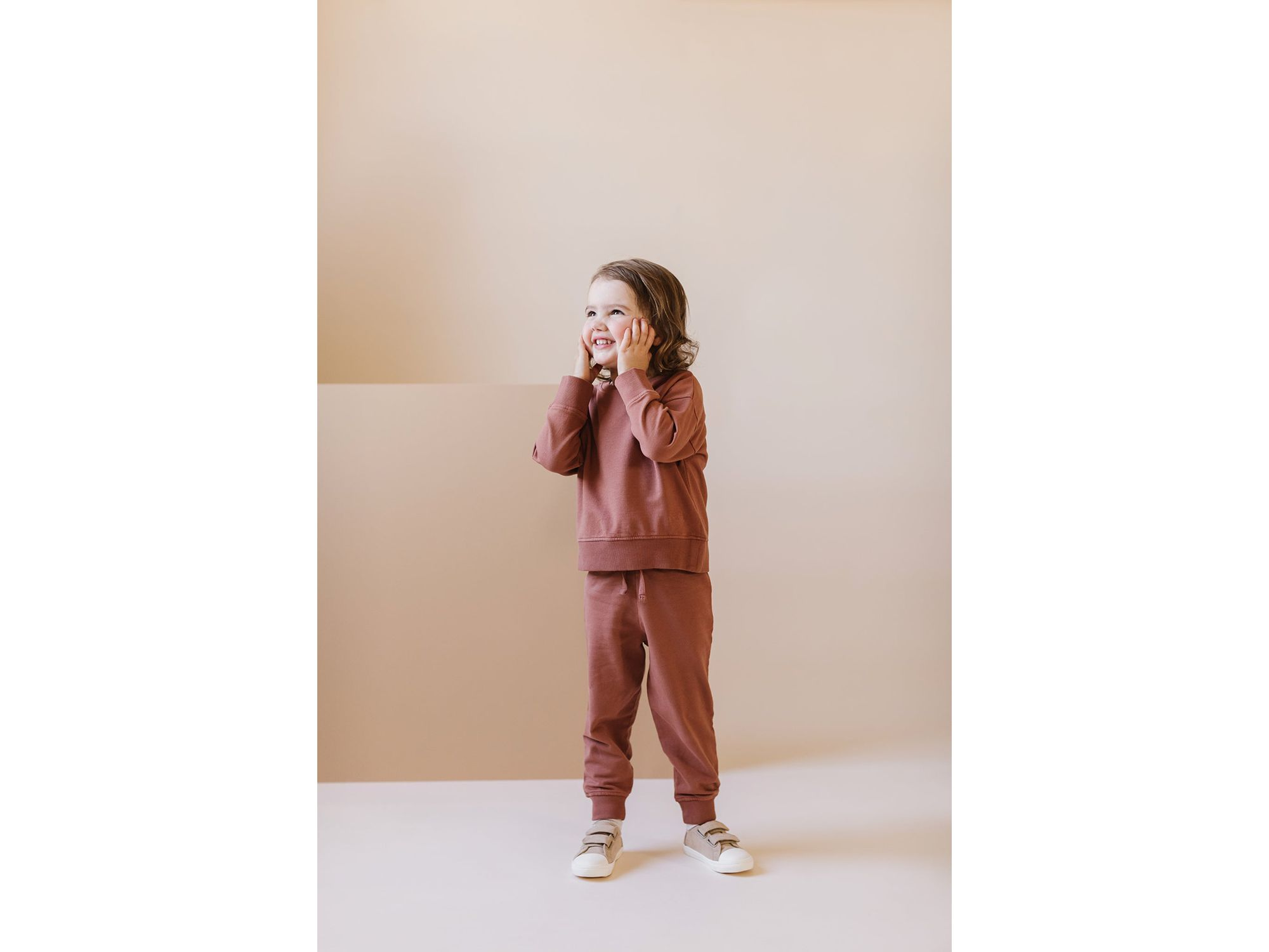 Unisex French Terry Joggers - Little Kid — Image 4