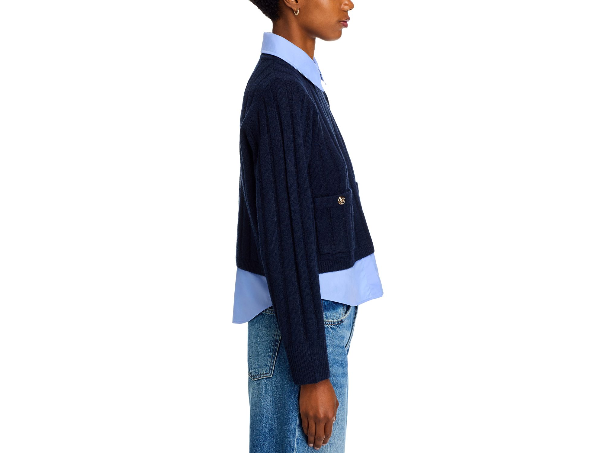 Ellie Combo Knit Sweater — Image 4