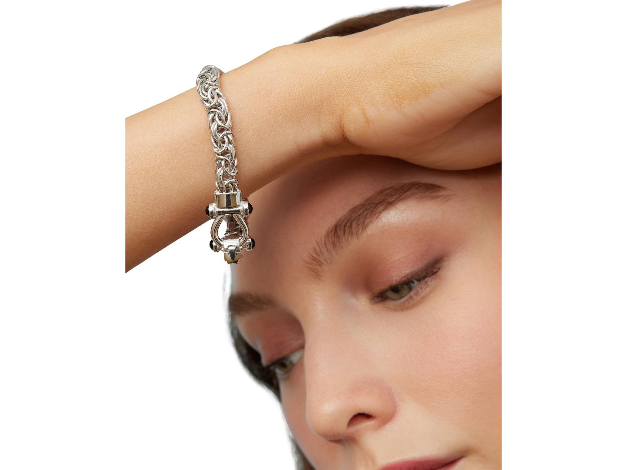 Sterling Byzantine Artisan Bracelet — Image 4