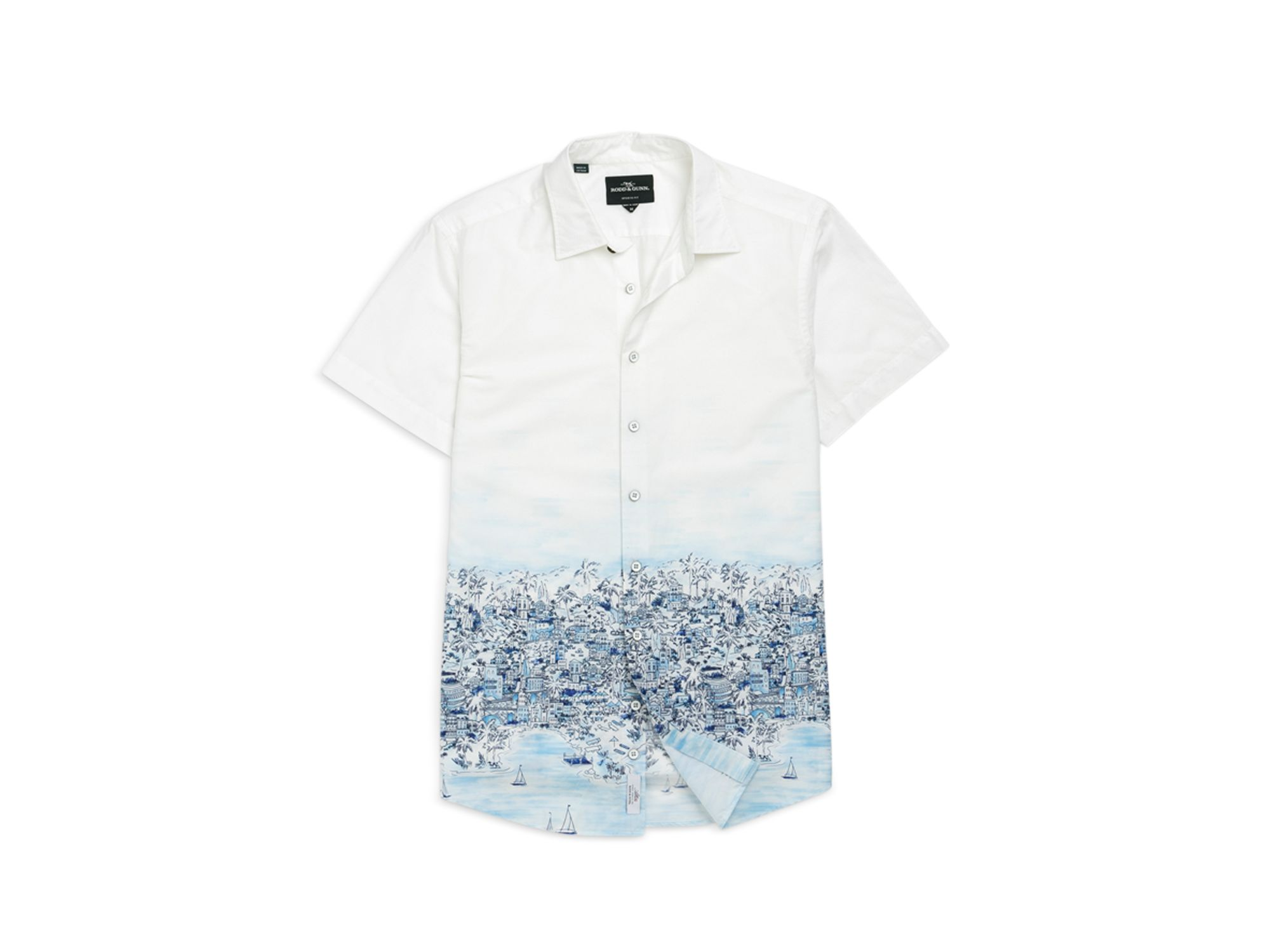 Ashers Slim Fit Short Sleeve Shirt — Image 6