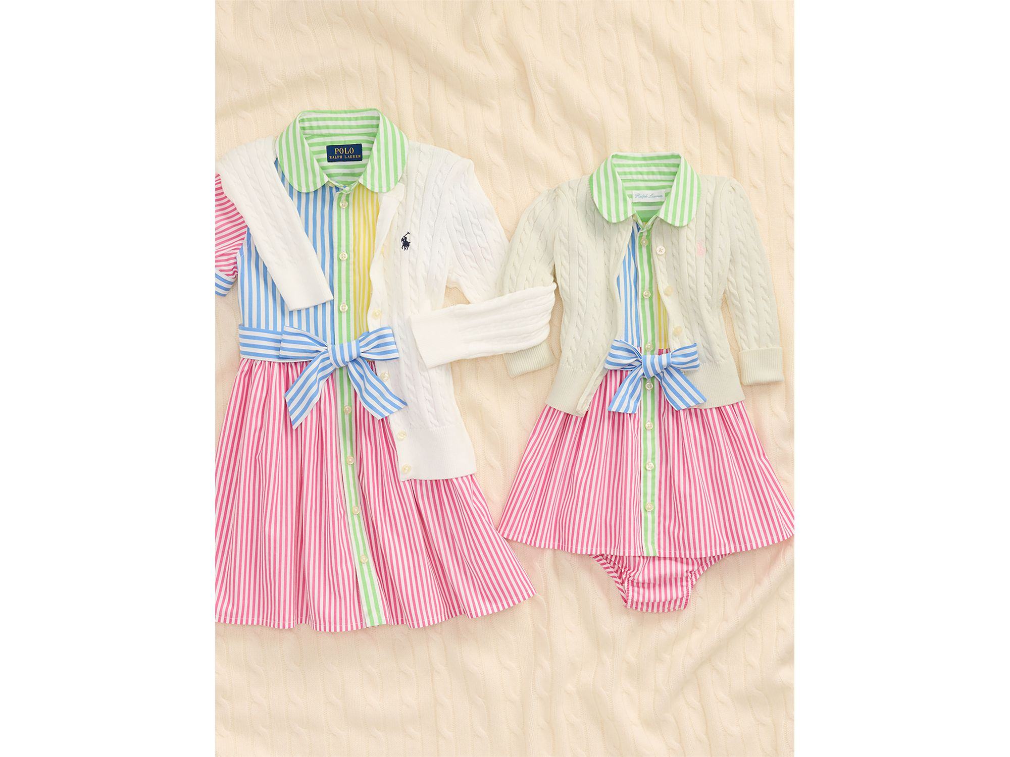 Girls' Cable-Knit Cardigan - Baby — Image 4