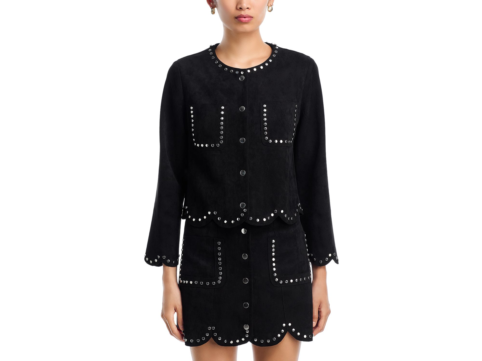Faux Suede Jacket - Exclusive — Image 4