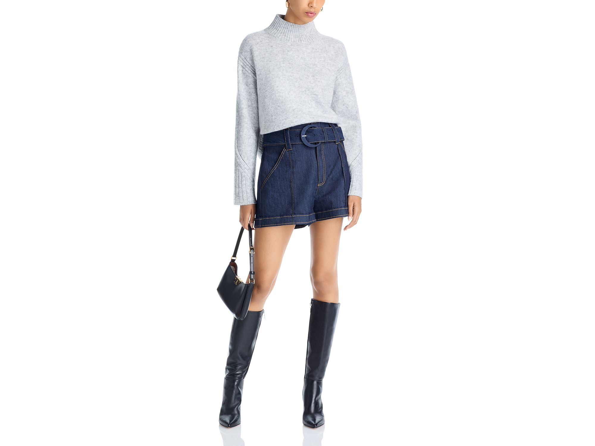 Long Sleeve Turtleneck Sweater - Exclusive — Image 4