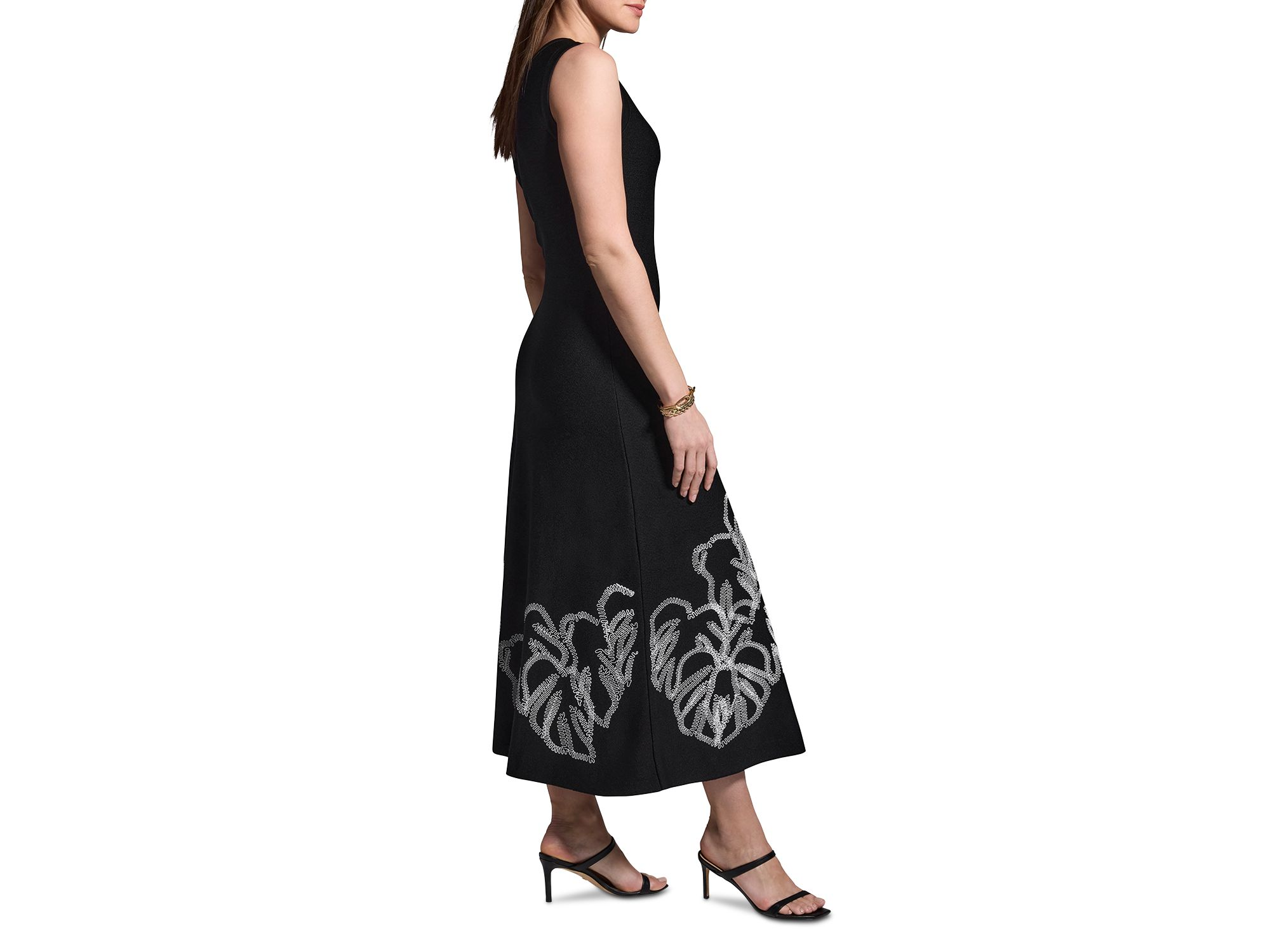 Embroidered Twirl Dress — Image 3