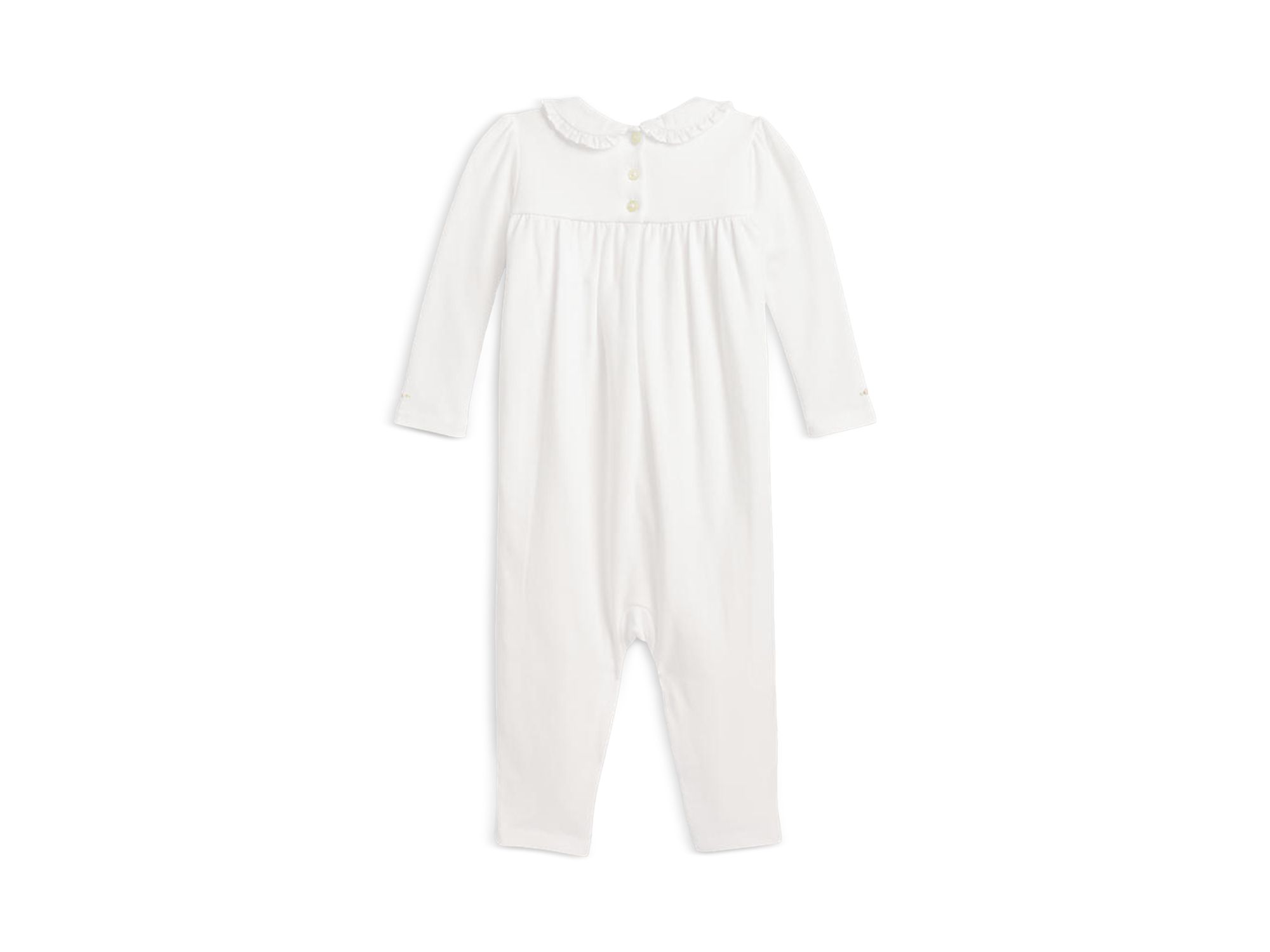 Girls' Smocked Coverall - Baby — Image 9