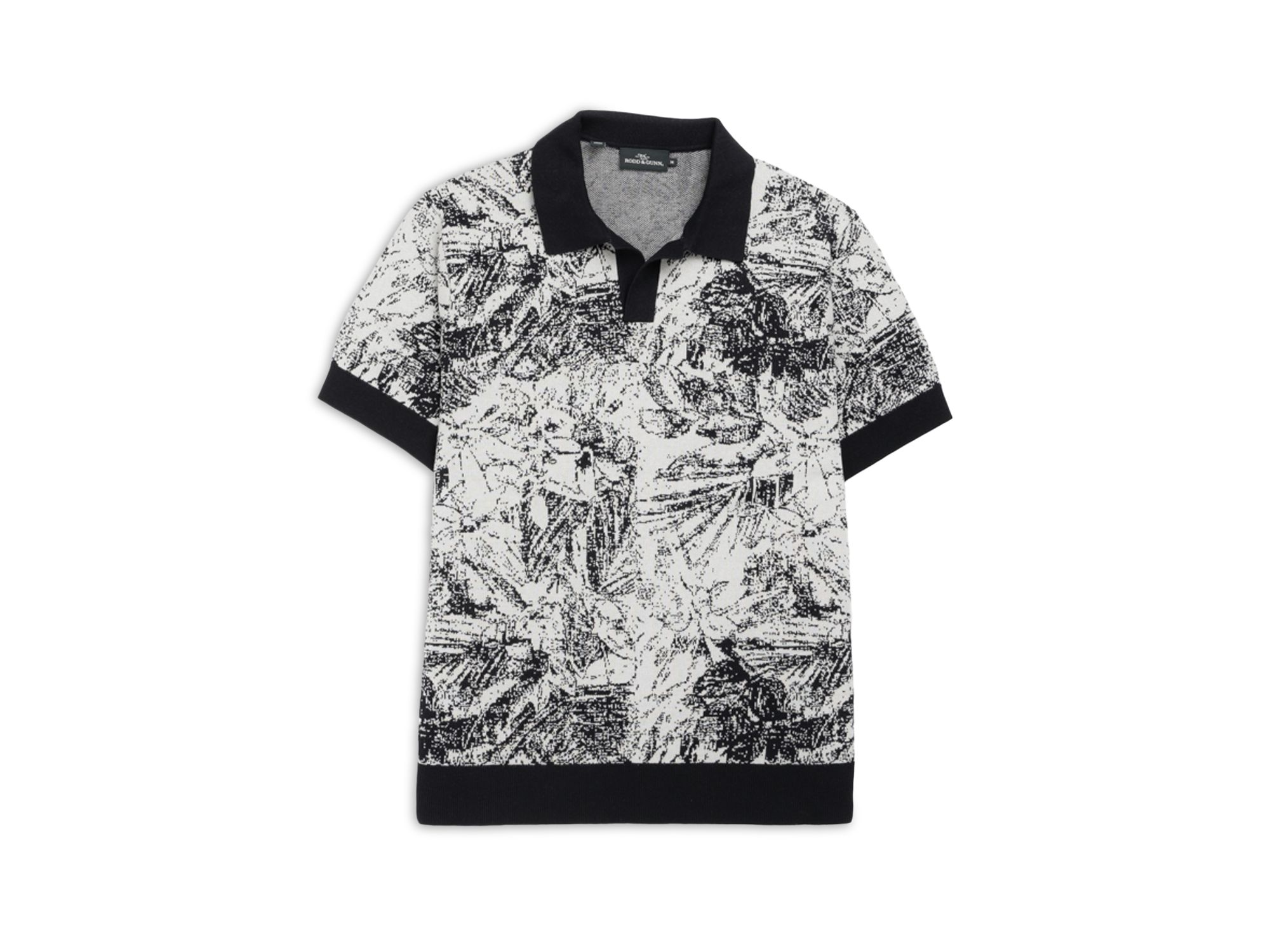 Bowlers Creek Knit Patterned Polo — Image 5