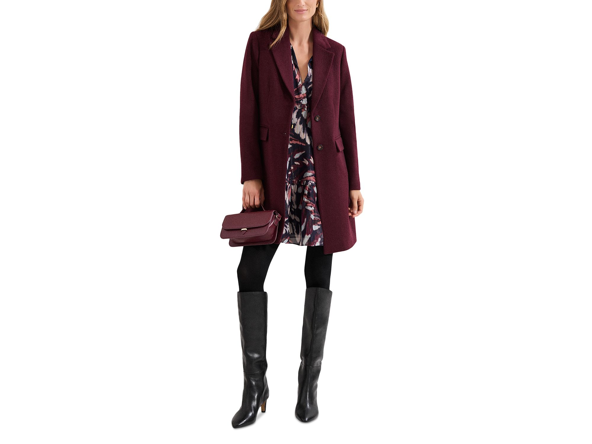 Lydia Wool Blend Coat — Image 8
