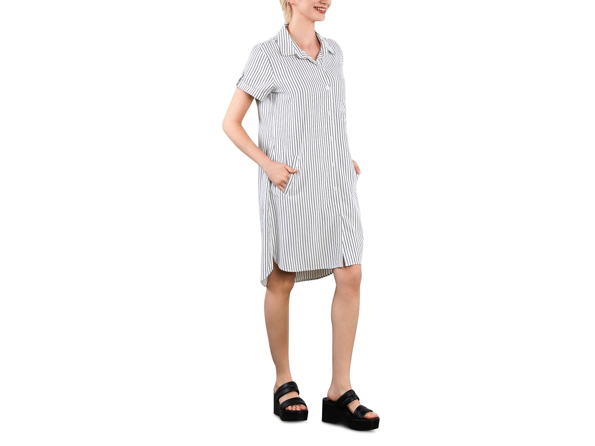 Cute Denim Shirtdress — Image 3