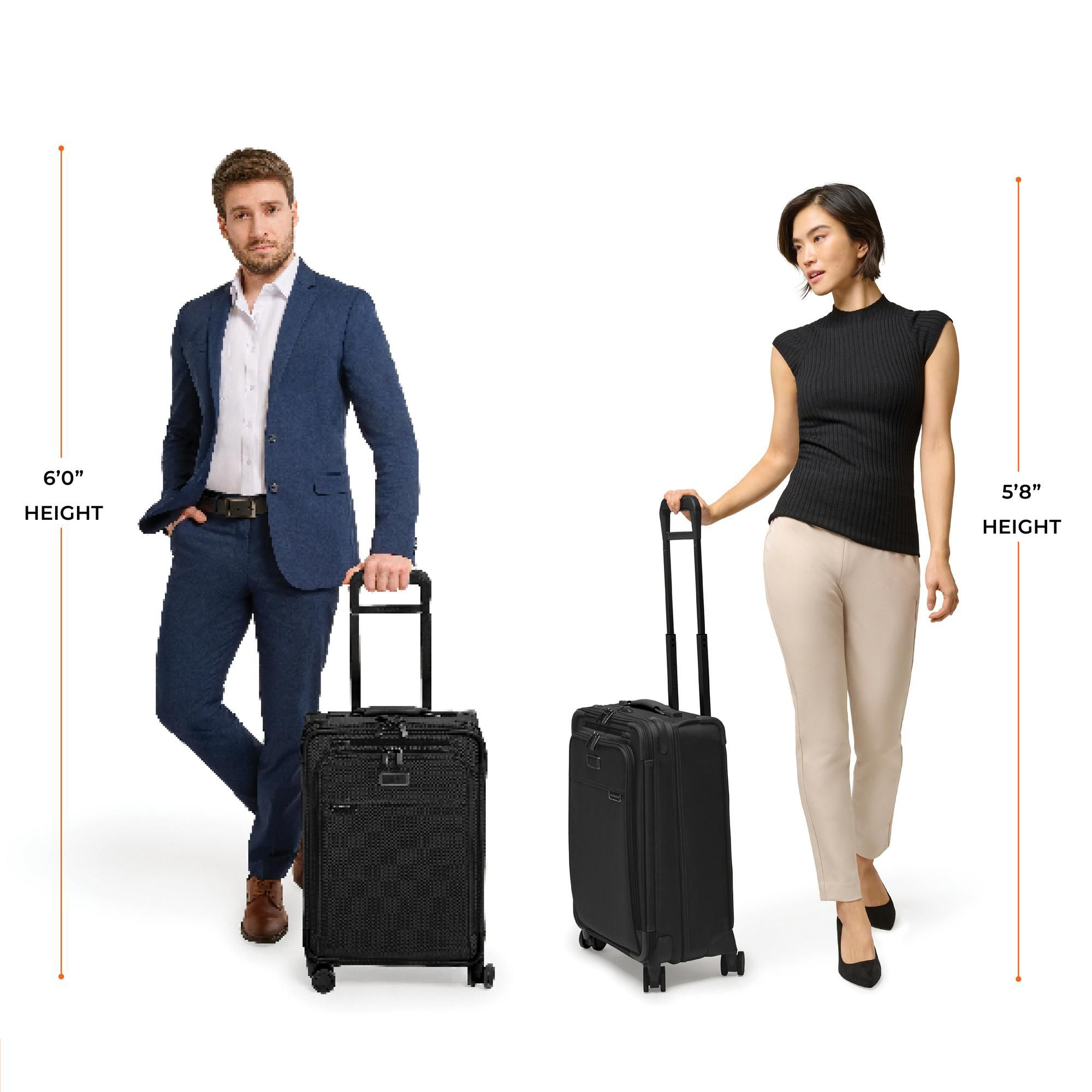 Baseline Essential Carry On Spinner Suitcase — Image 20