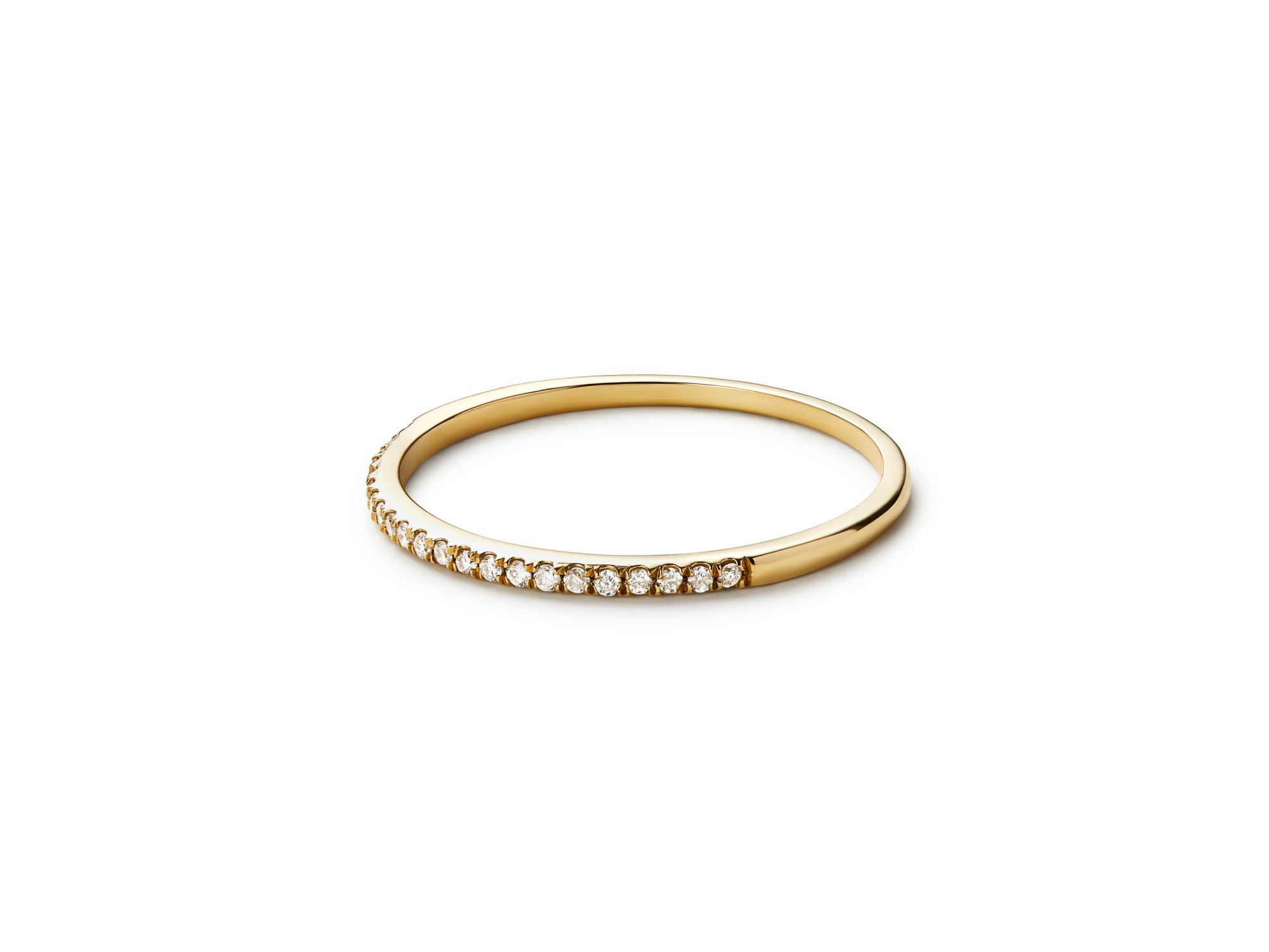 10K Gold Lab Grown Diamond Eternity Ring — Image 3