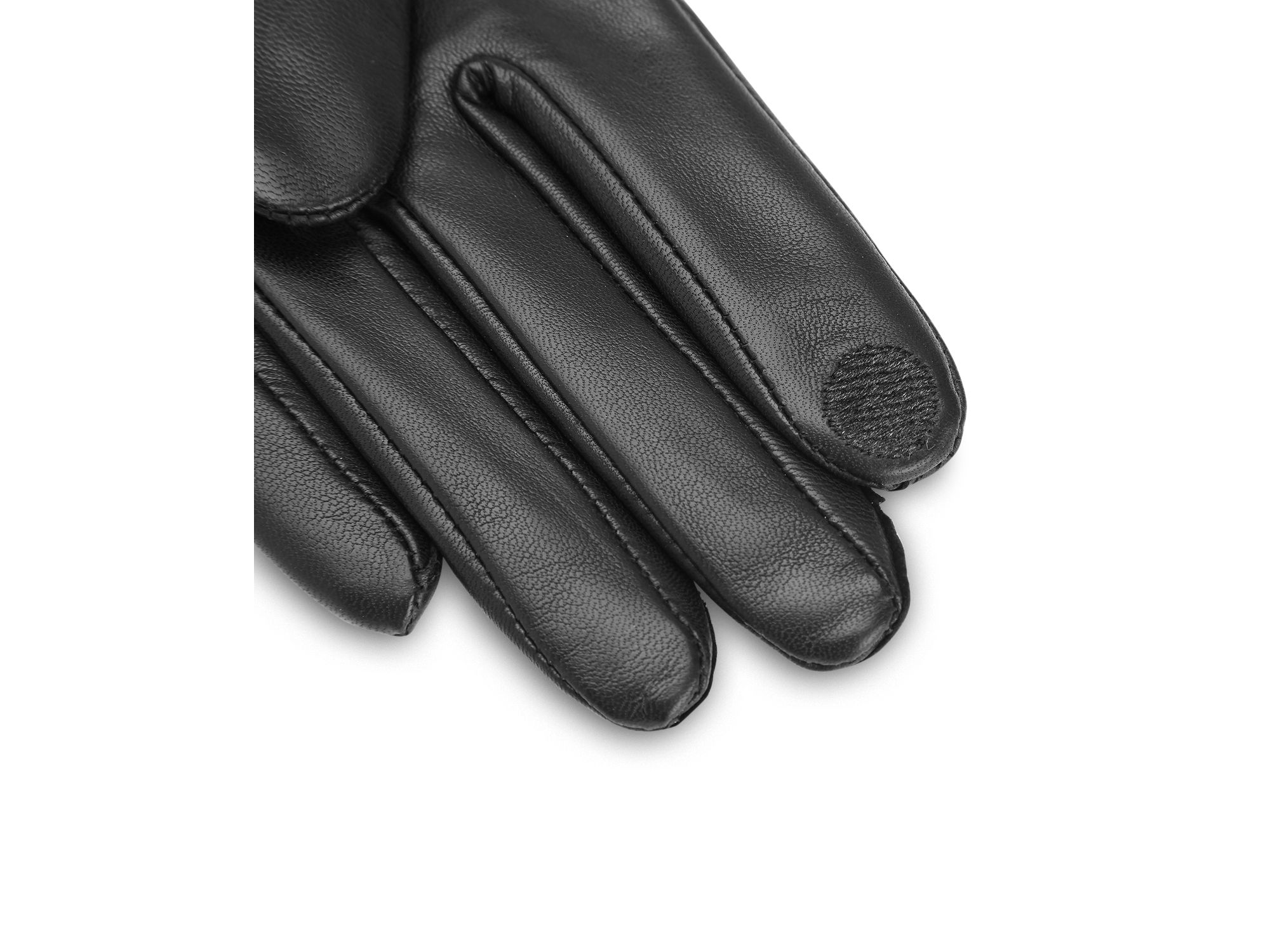Lambskin Leather Tech Gloves — Image 3
