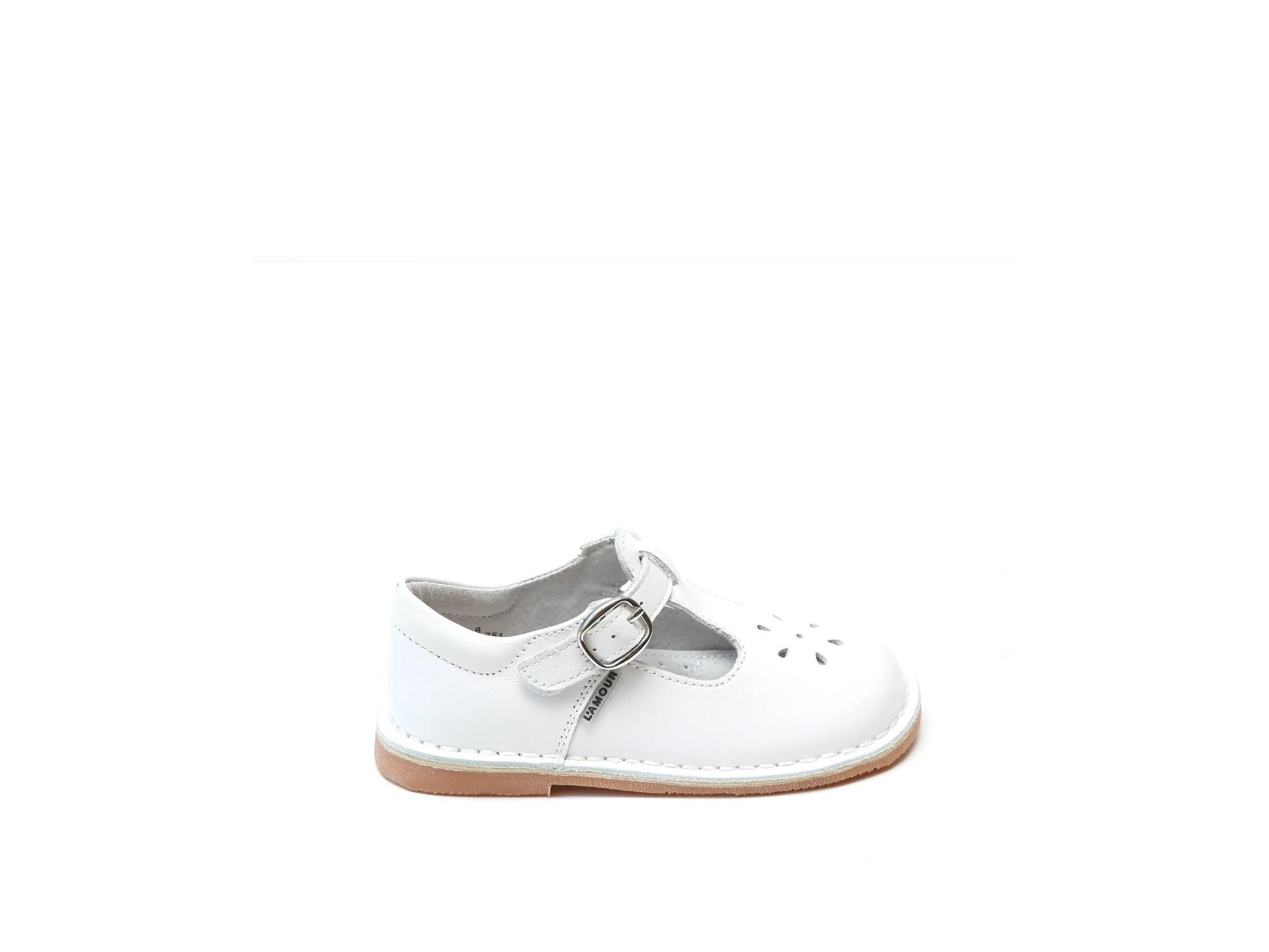 Joy Classic Leather T-Strap Mary Jane - Little Kid — Image 3
