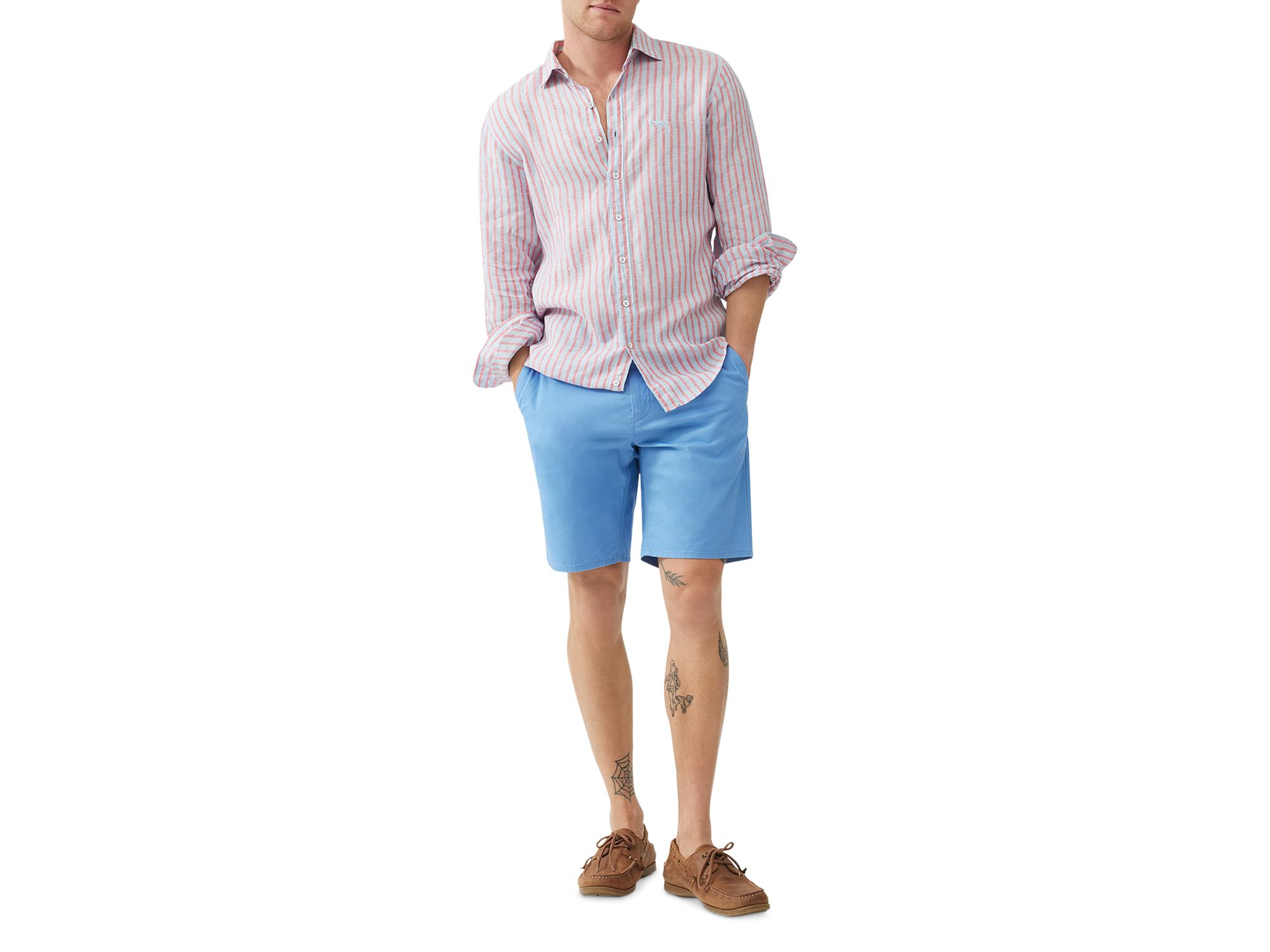 McLean Park Slim Fit Linen Shirt — Image 6