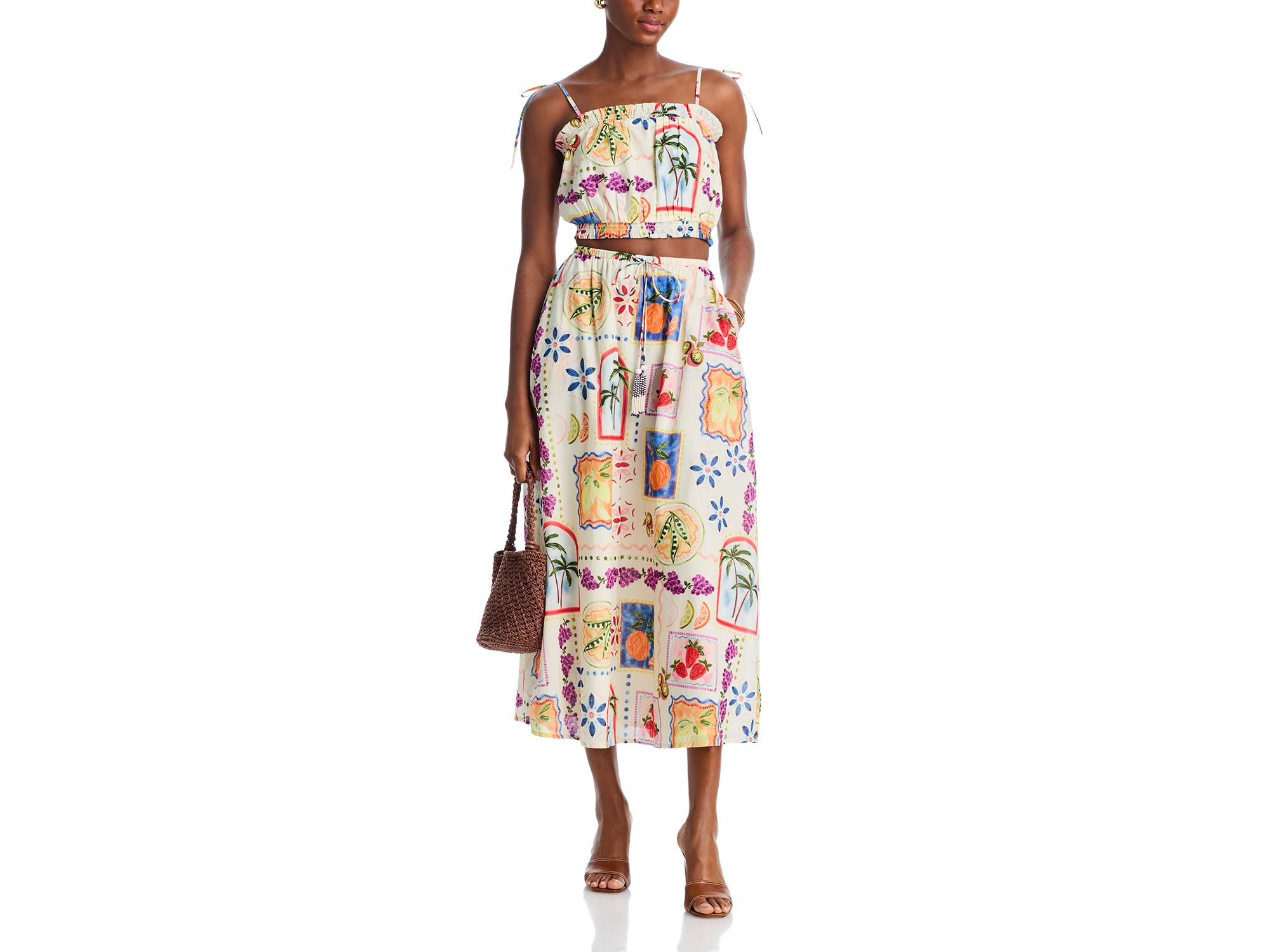 Postcard Midi Skirt - Exclusive — Image 4