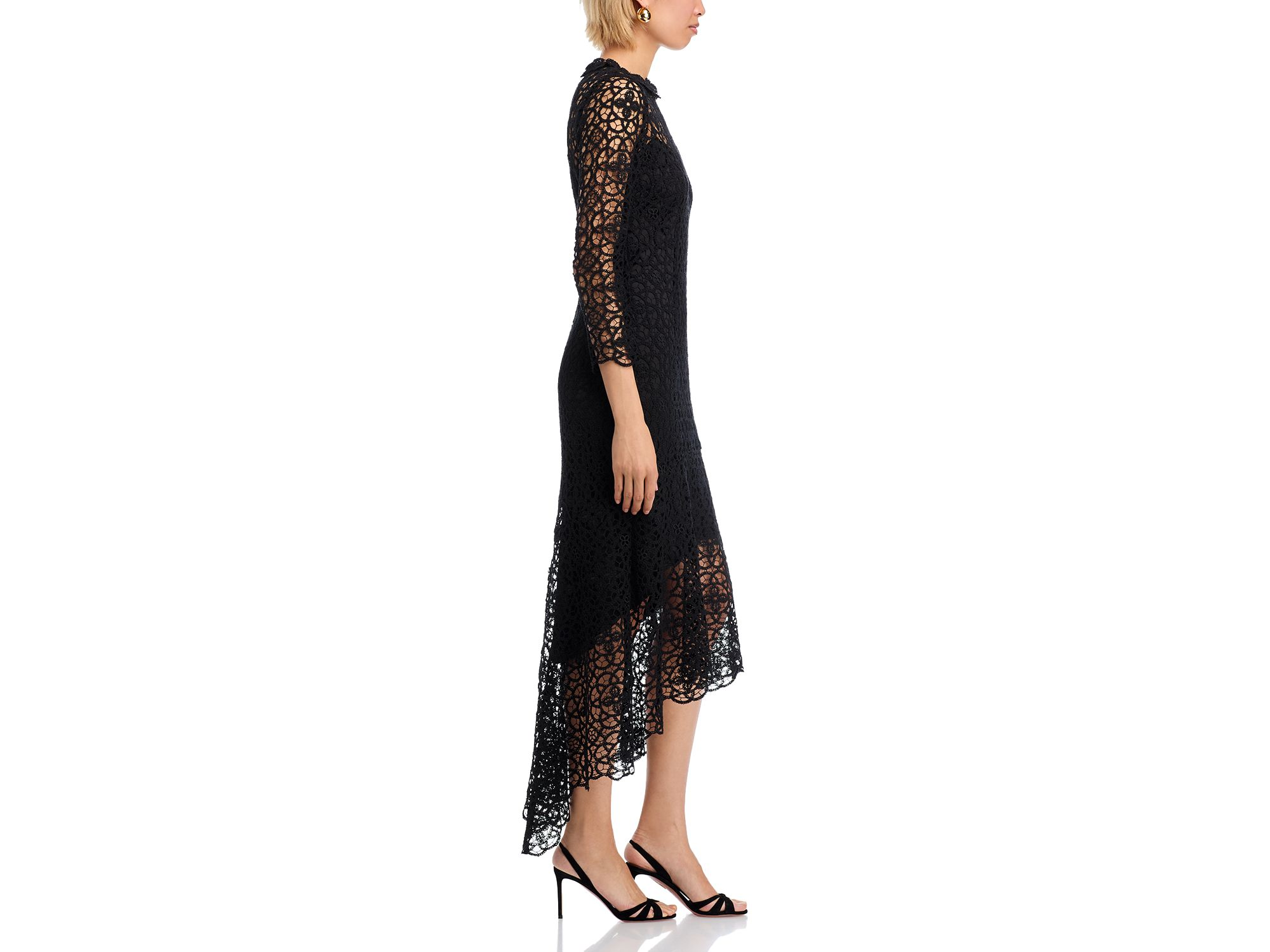 Stretch Crochet Maxi Dress — Image 5