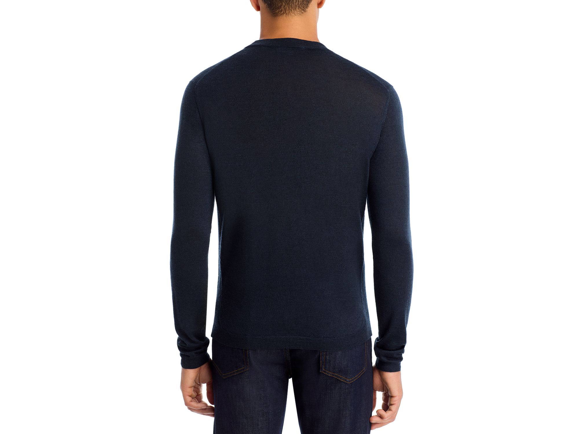 Merino Wool Crewneck Sweater — Image 3