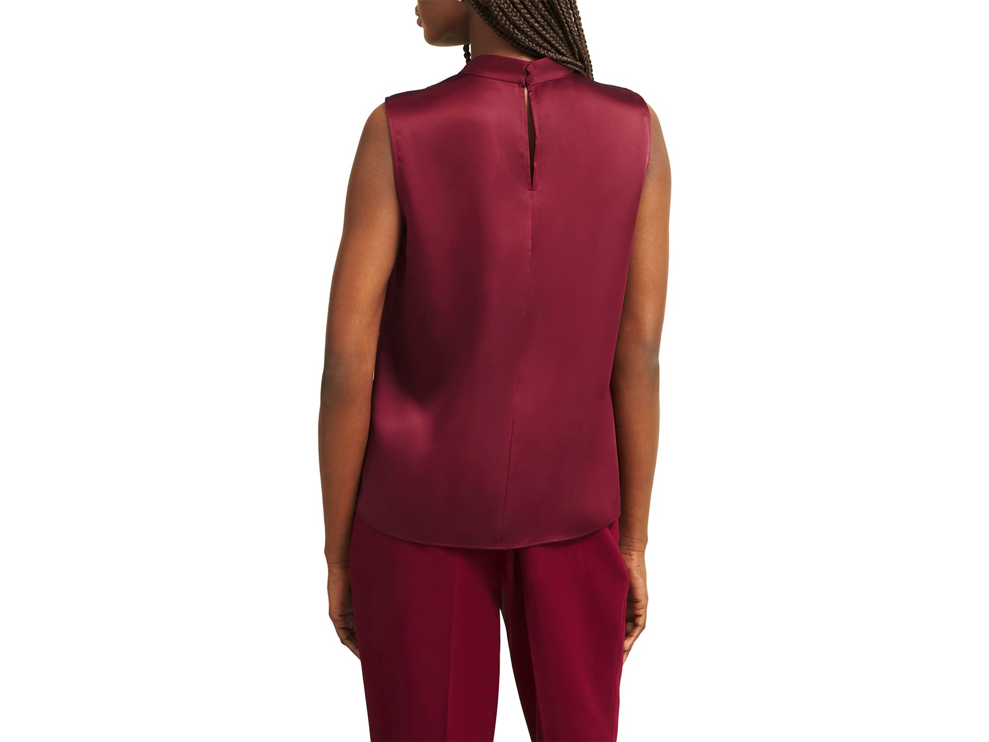 Nina Satin Blouse — Image 6