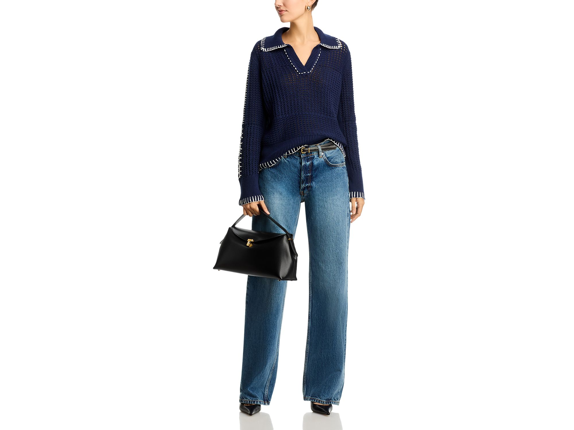 Open Stitch Sweater — Image 4