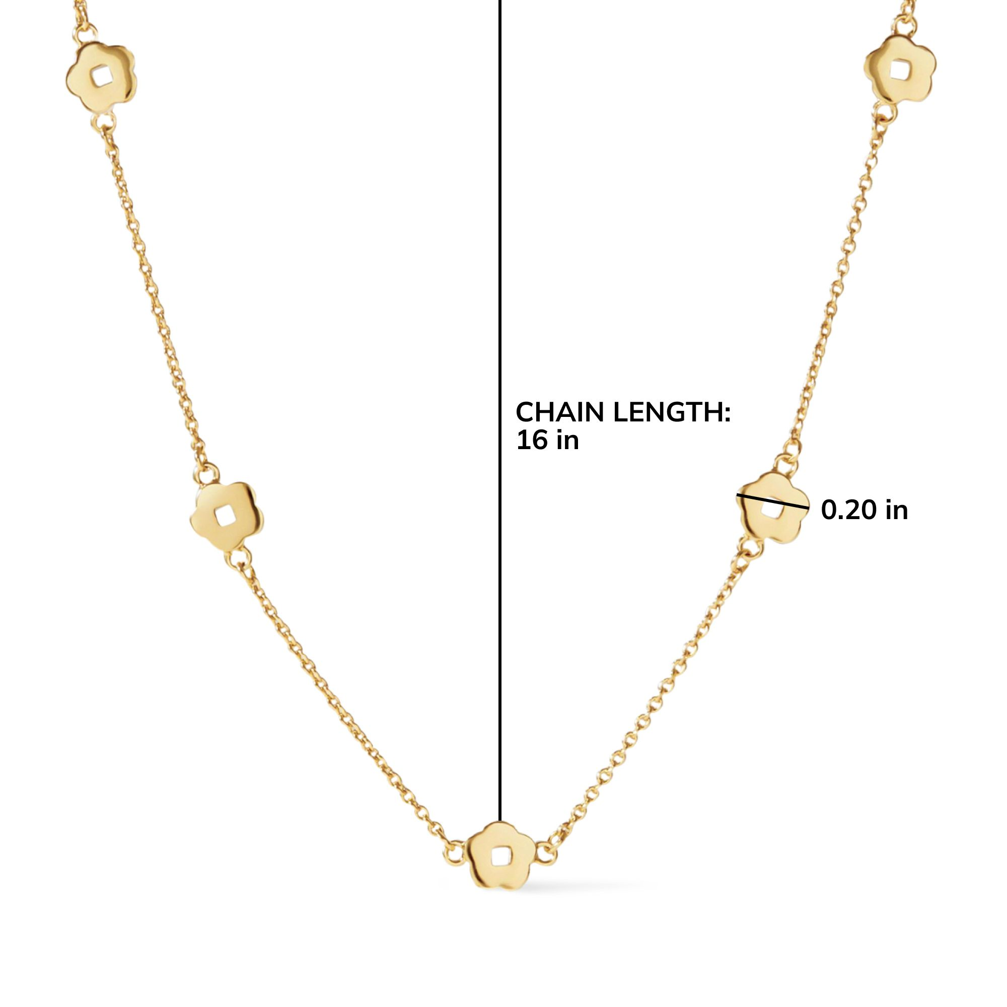 Flower Station Necklace - Rowena Necklace — Image 5