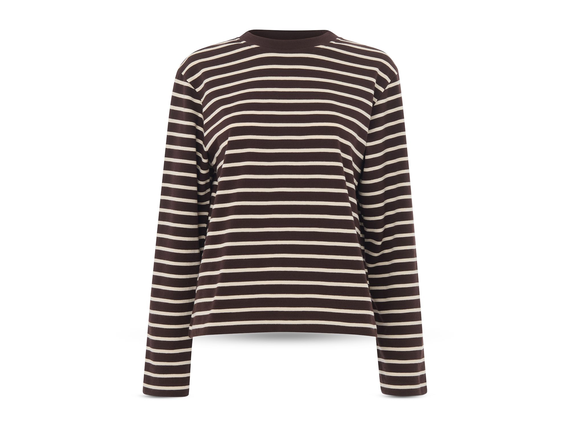 Striped Round Neck Sweater — Image 4