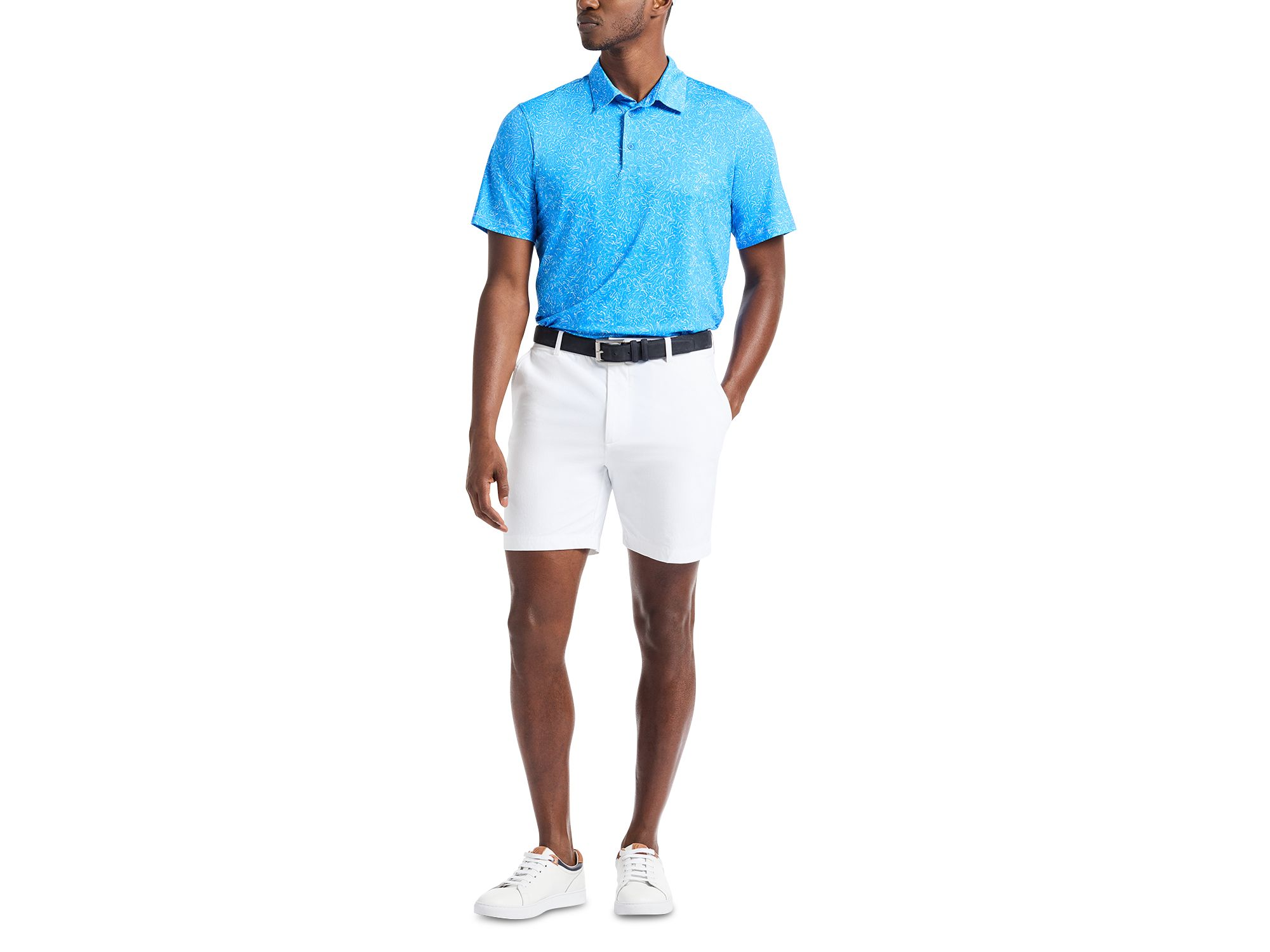 Fairwaysplash Knit Polo Shirt — Image 6